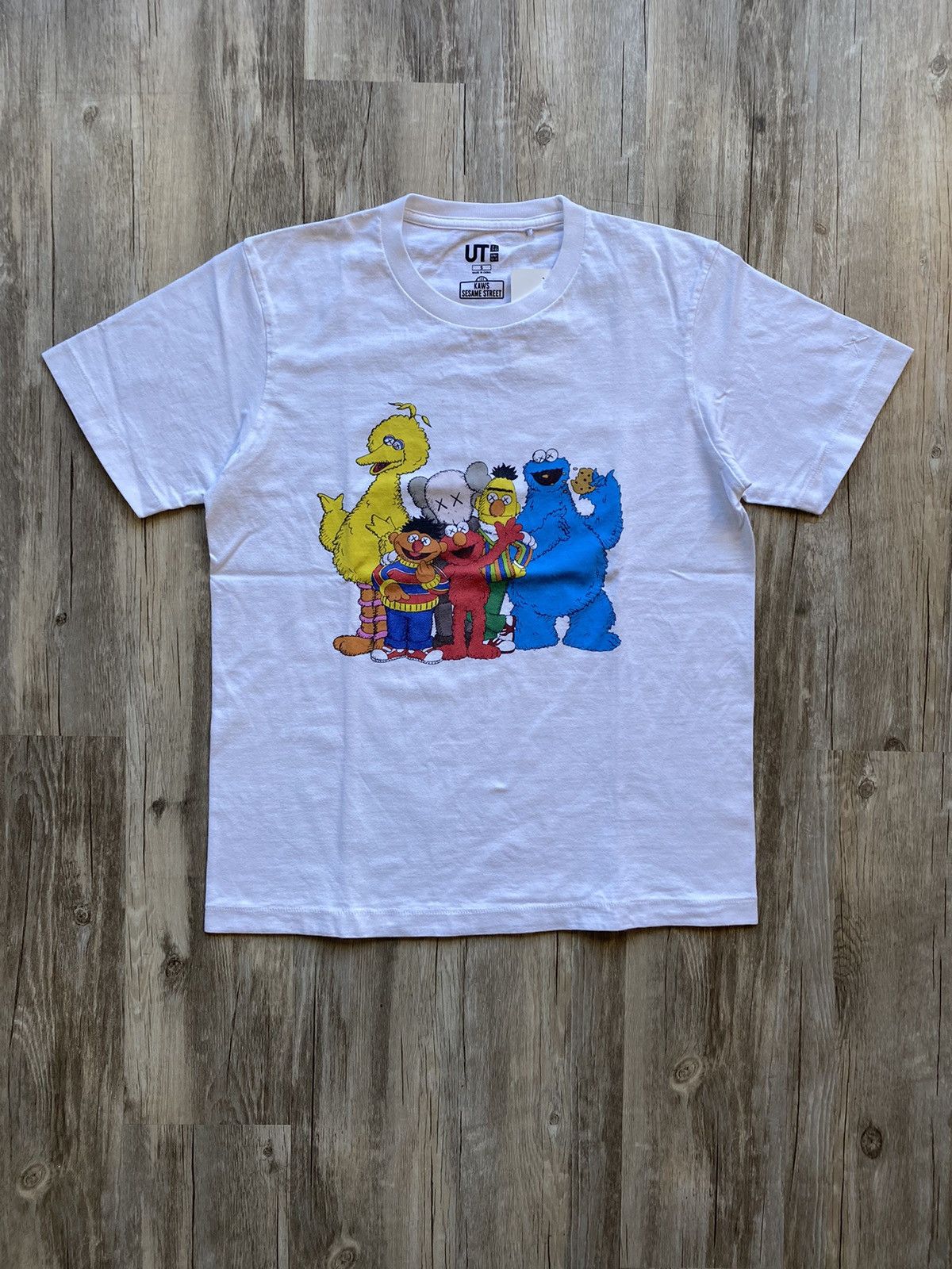 Uniqlo Kaws X Uniqlo Sesame Street Characters XX Graphic Tshirt | Grailed