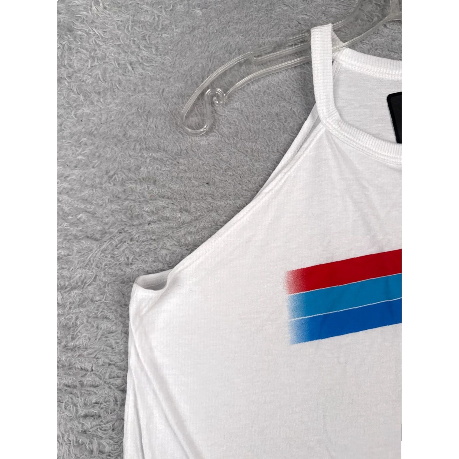 NASCAR Nascar Shirt Women 2XL White Tank Sleeveless Daytona 500 Thunderbirds F-16 Casual Tank Top Womens 2XL Nascar Shirt Size XXL / US 16-18 / IT 52-54 - 3 Thumbnail