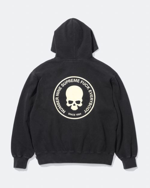 Number (N)ine × Supreme Supreme Number (N)ine Hoodie Size US L / EU 52-54 / 3 - 2 Thumbnail