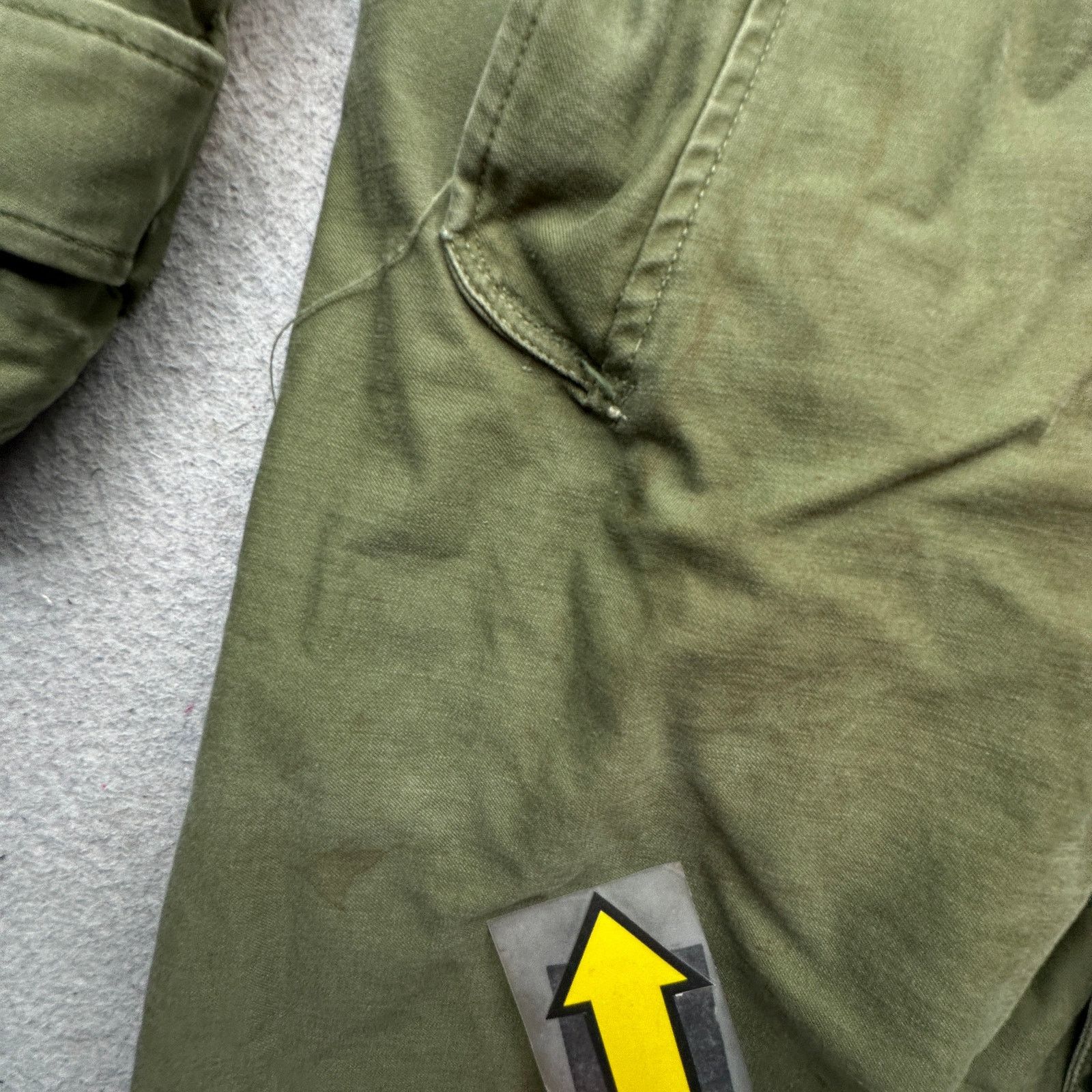 Other Vintage 60s Vietnam Era US Army Sateen OG-107 Coat Medium Size US M / EU 48-50 / 2 - 10 Thumbnail