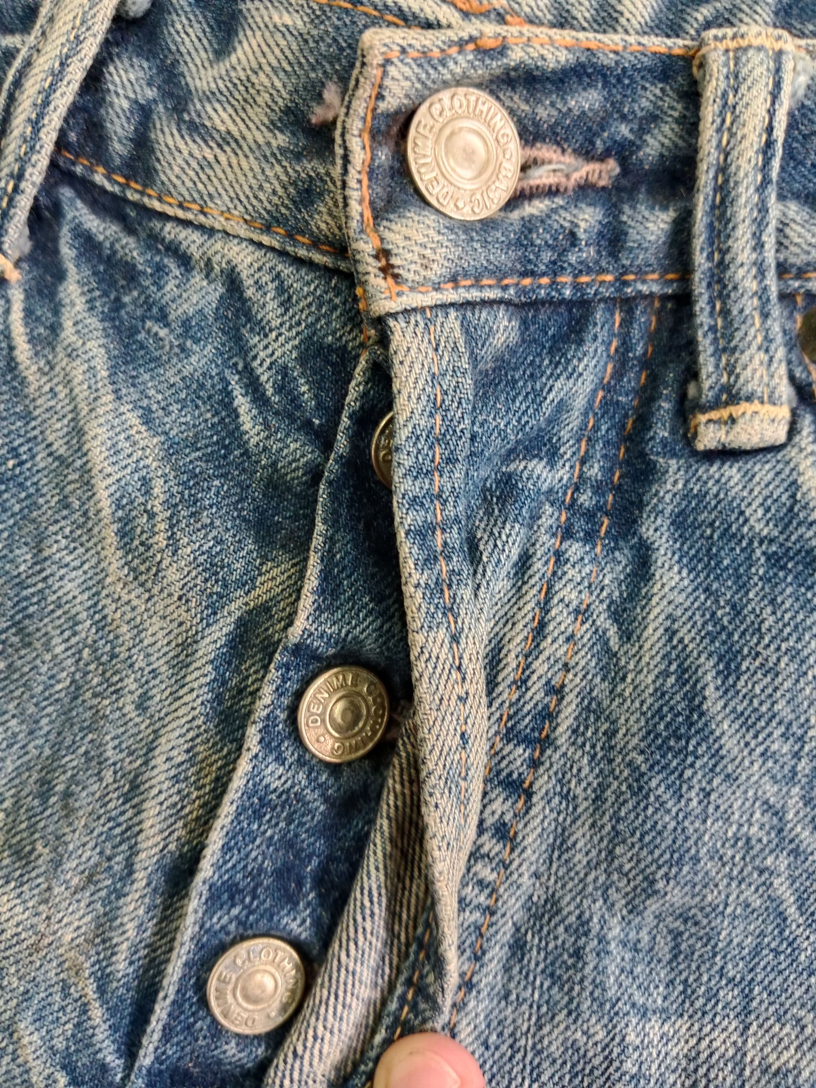 Denime Vintage Denime Selvedge Jeans Japanese Brand Size US 30 / EU 46 - 9 Thumbnail