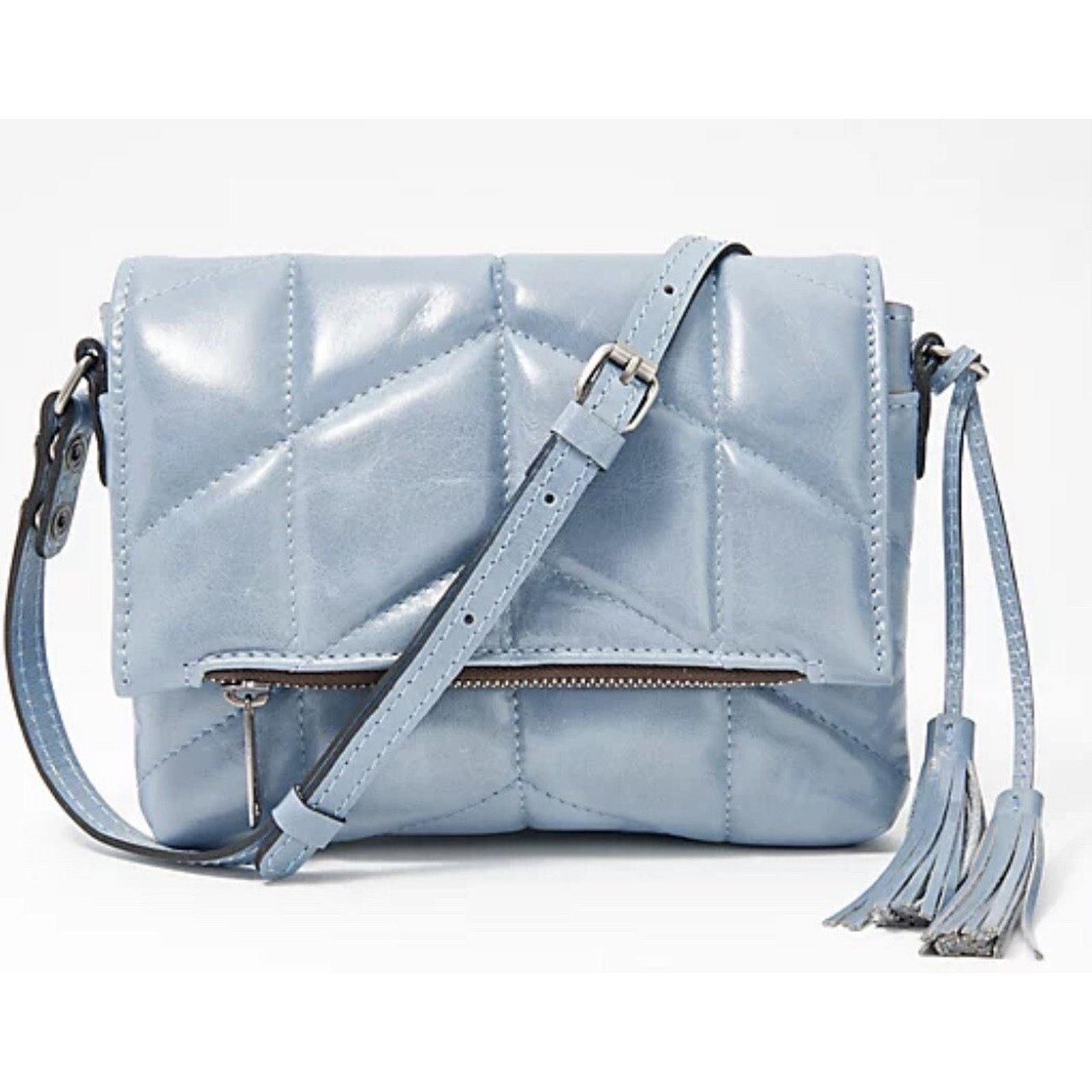 Patricia Nash Patricia Nash Quilted Waxed Leather Crossbody Bag A544330 Size ONE SIZE - 1 Thumbnail