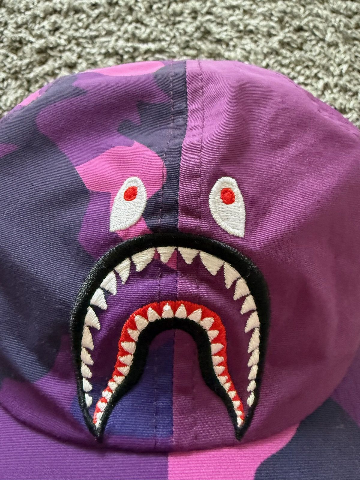 Bape Bape Purple Camo Cap Size ONE SIZE - 2 Thumbnail