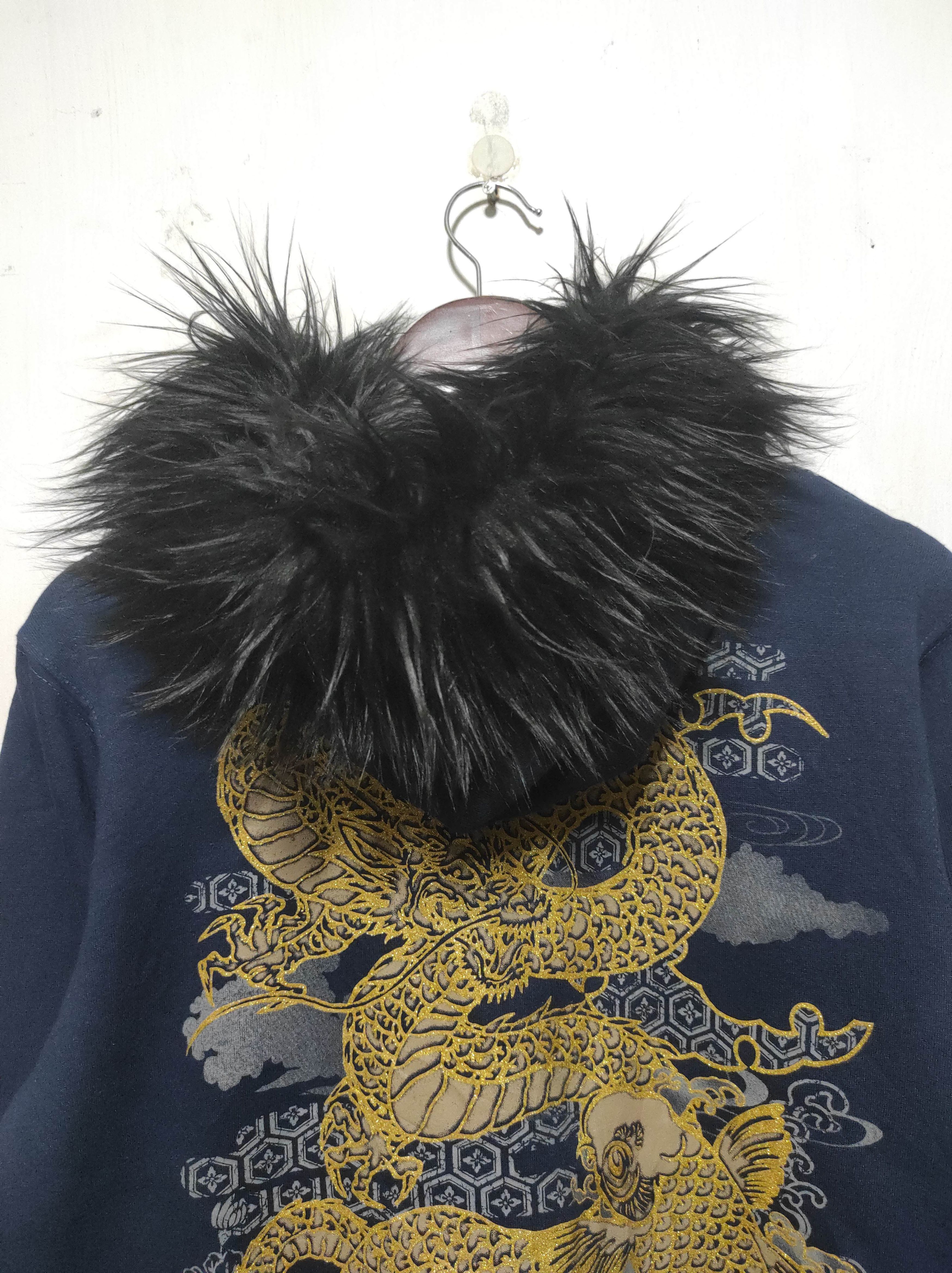 If Six Was Nine Oblo Sukajan Dragon Zip Fur Hoodie IfSixWasNine LGB style Size US M / EU 48-50 / 2 - 10 Thumbnail