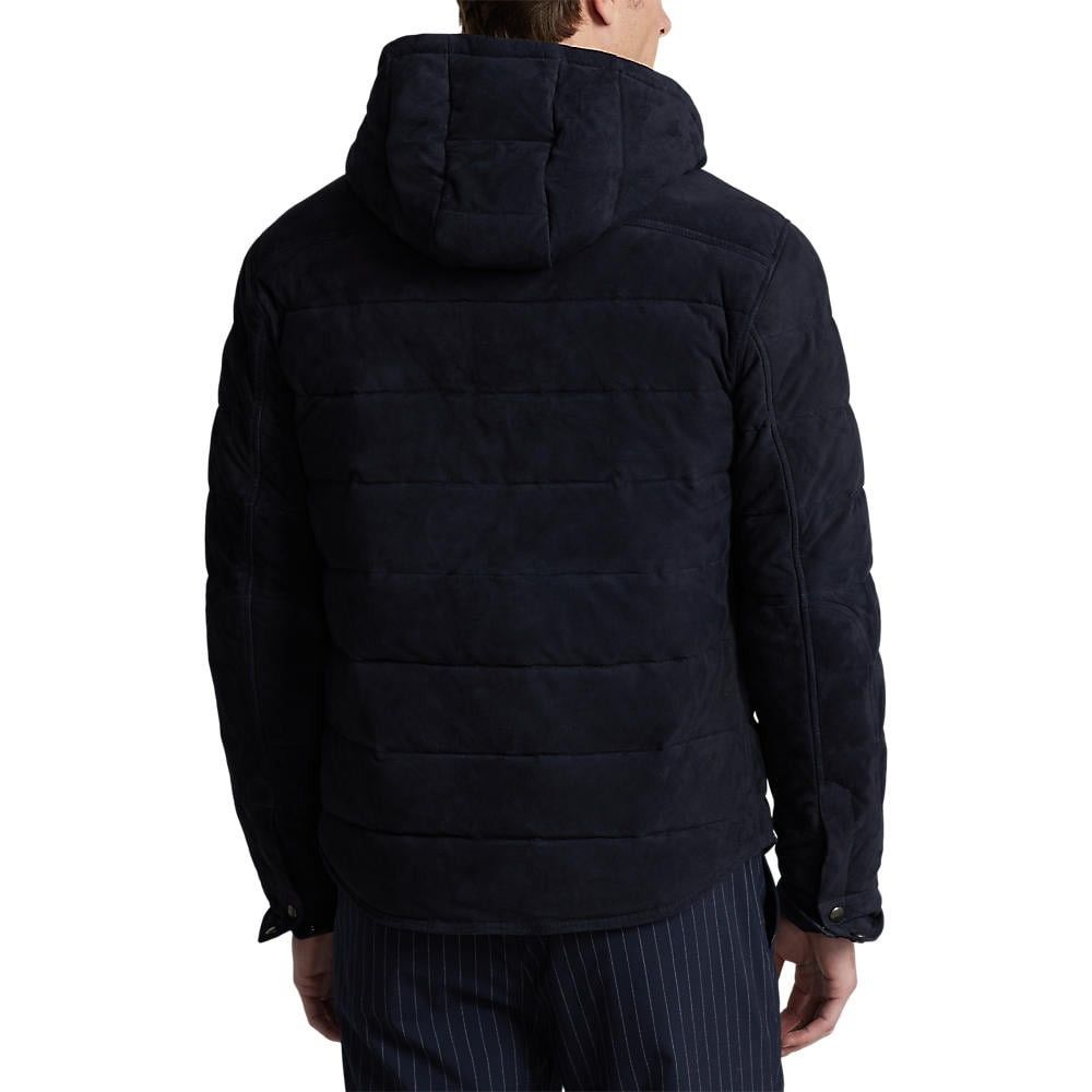 Polo Ralph Lauren 🇺🇸 NEW❗️Ralph Lauren Polo Quilted Suede Hooded Jacket Size US S / EU 44-46 / 1 - 5 Thumbnail