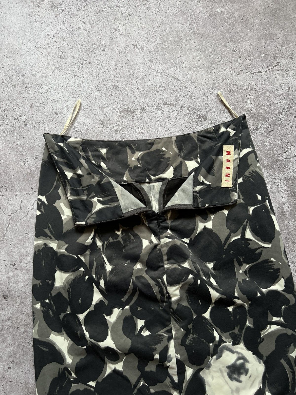 Marni Marni Skirt Flower Print Size 32" / US 10 / IT 46 - 8 Thumbnail