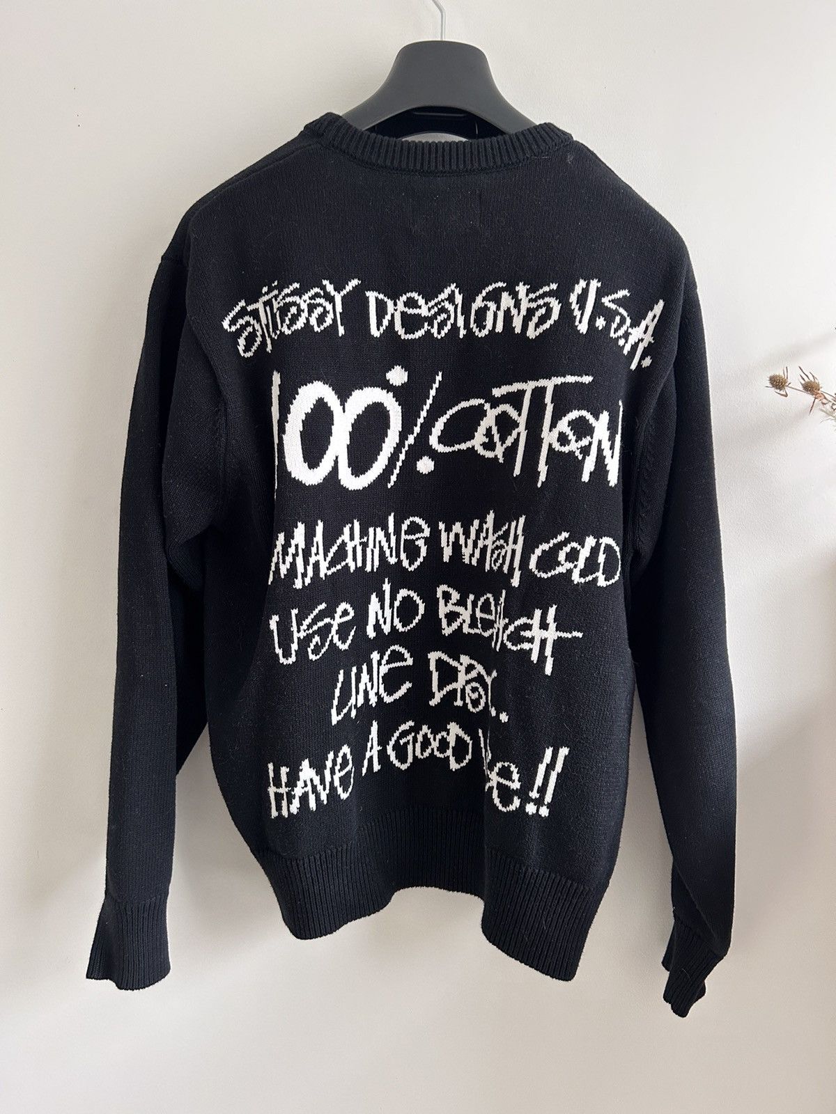Stussy Care Label Sweater | Grailed