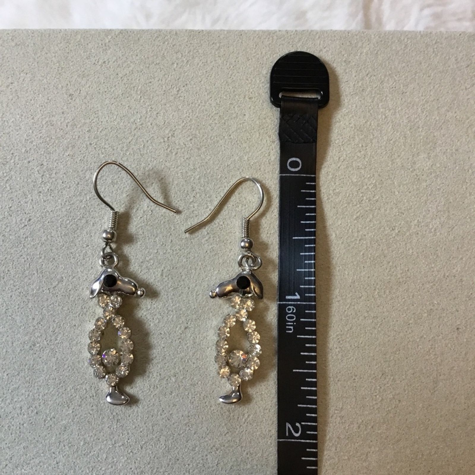 Other Silver Seahorse Earrings Size ONE SIZE - 6 Thumbnail