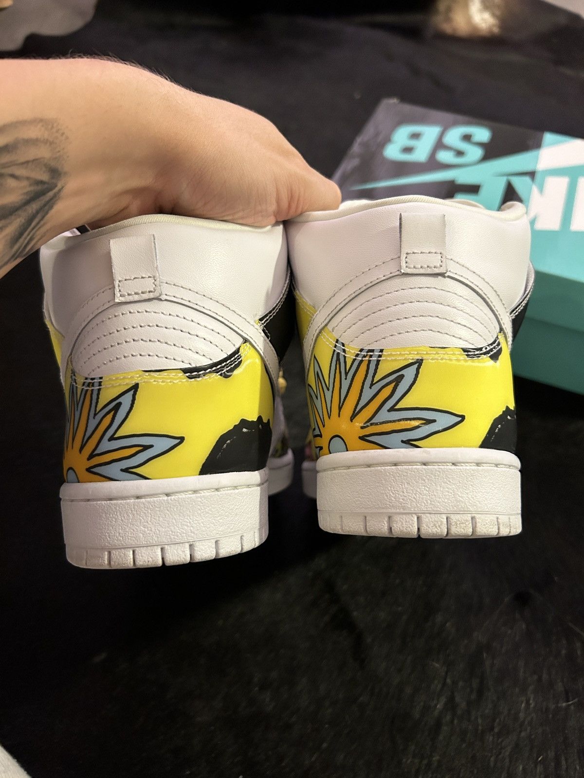 Nike Nike Sb Dunk High ”De La Soul” (2015) Size US 9 / EU 42 - 6 Thumbnail