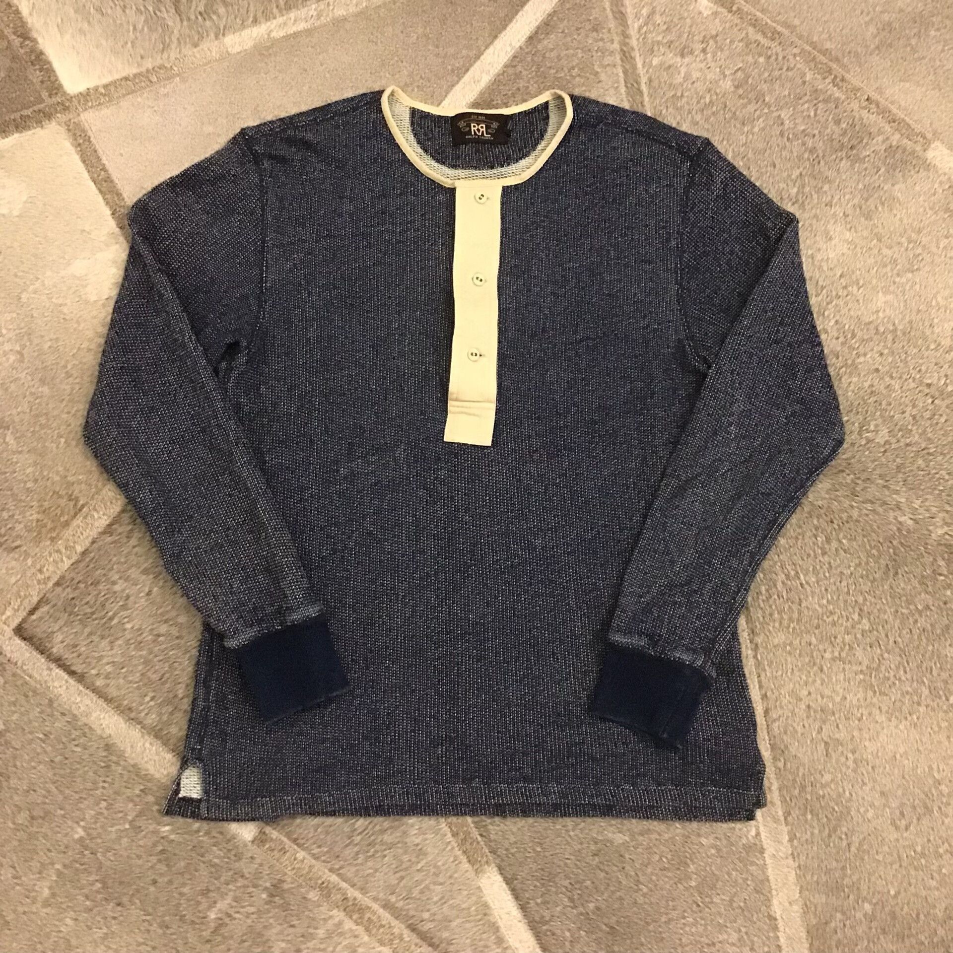 RRL Ralph Lauren RRL Ralph Lauren Henry Tee Shirt Size US S / EU 44-46 / 1 - 1 Thumbnail