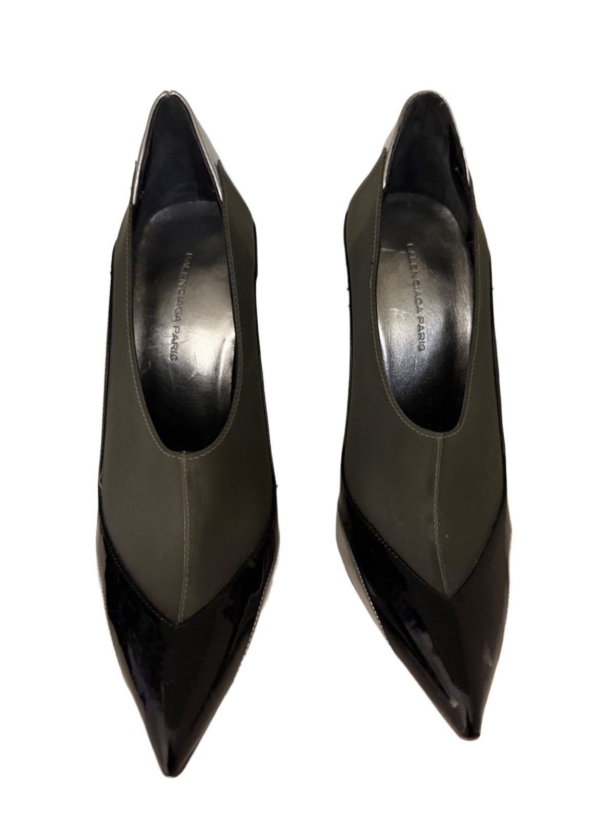 Balenciaga Balenciaga Heels Knife Vinyl Pump Size US 6 / IT 36 - 3 Thumbnail