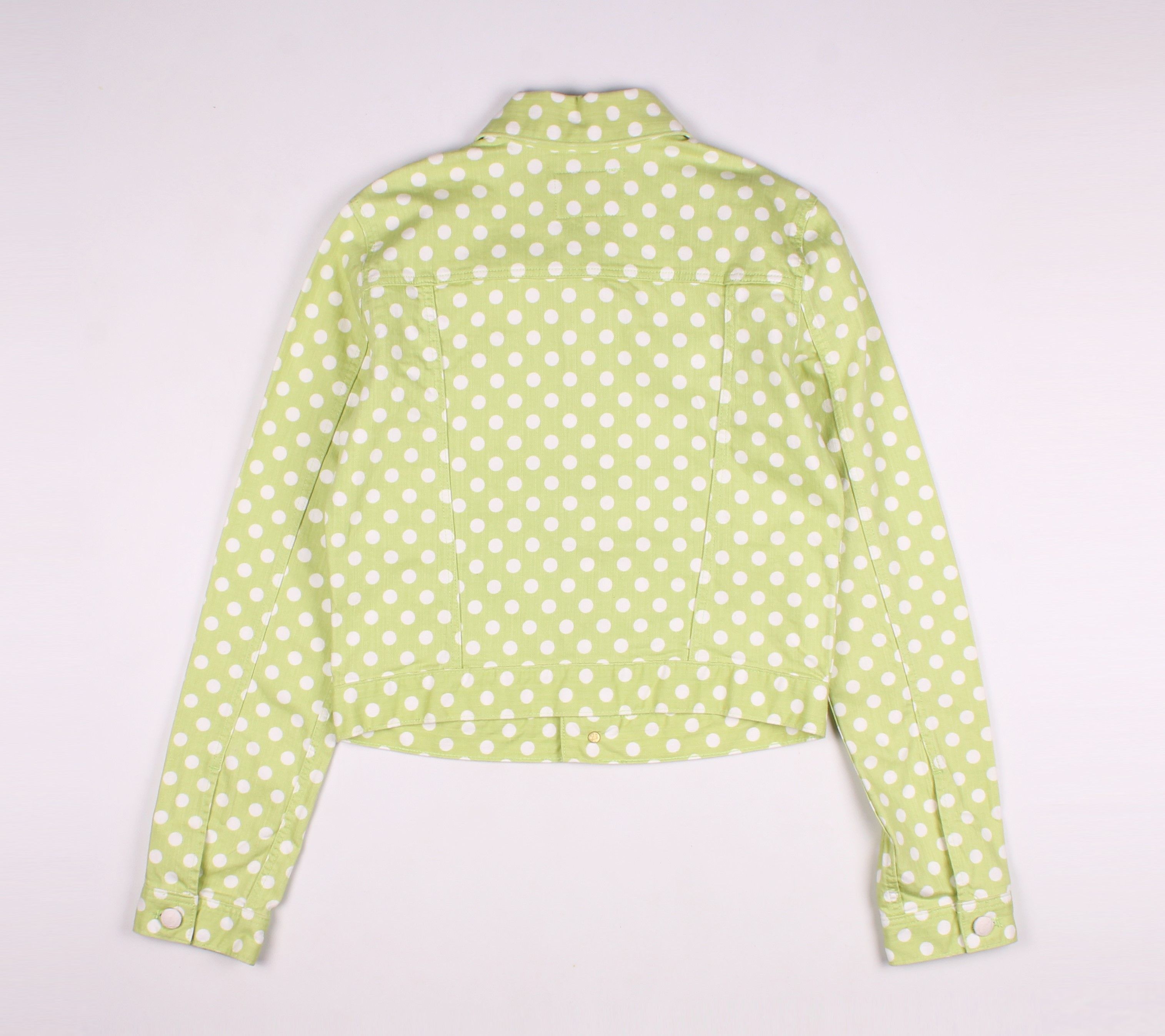 Juicy Couture × Vintage Juicy Couture Vintage Y2K Polka Dot Lemongrass Jacket Size M / US 6-8 / IT 42-44 - 7 Thumbnail