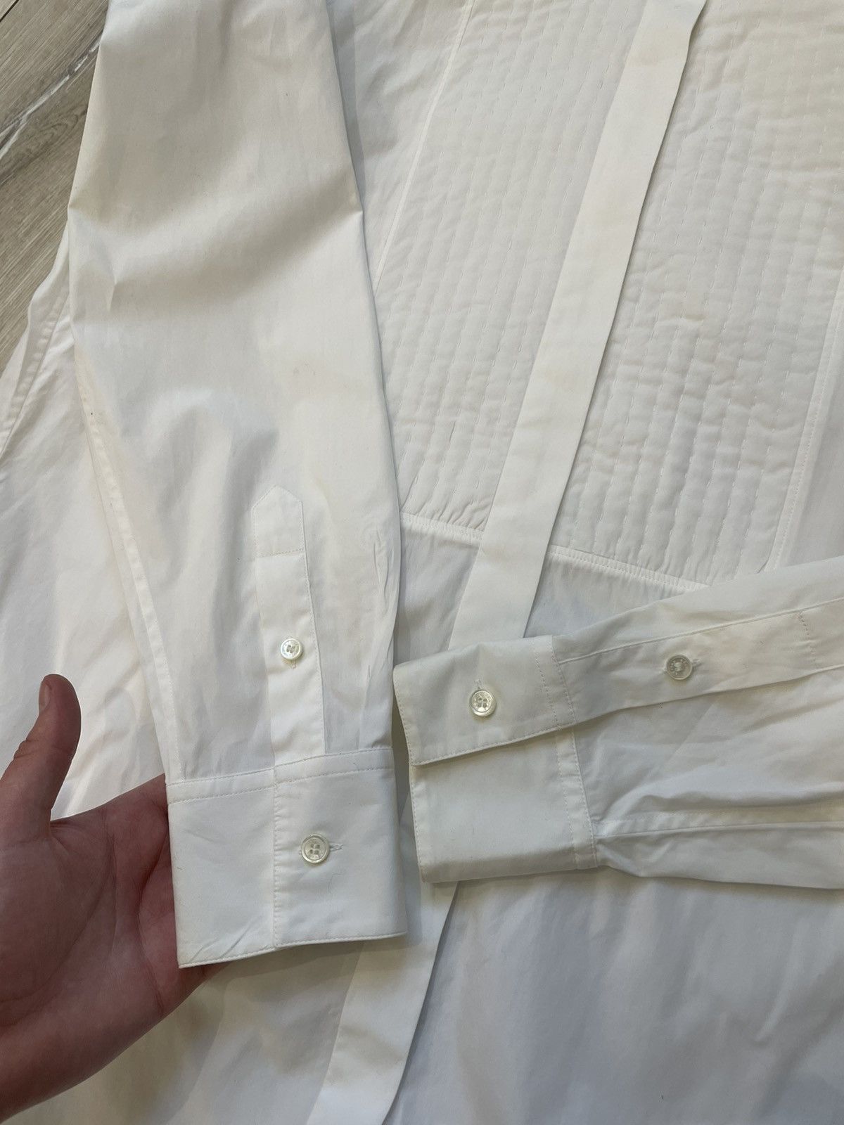 Celine Celine white shirt Size M / US 6-8 / IT 42-44 - 11 Thumbnail