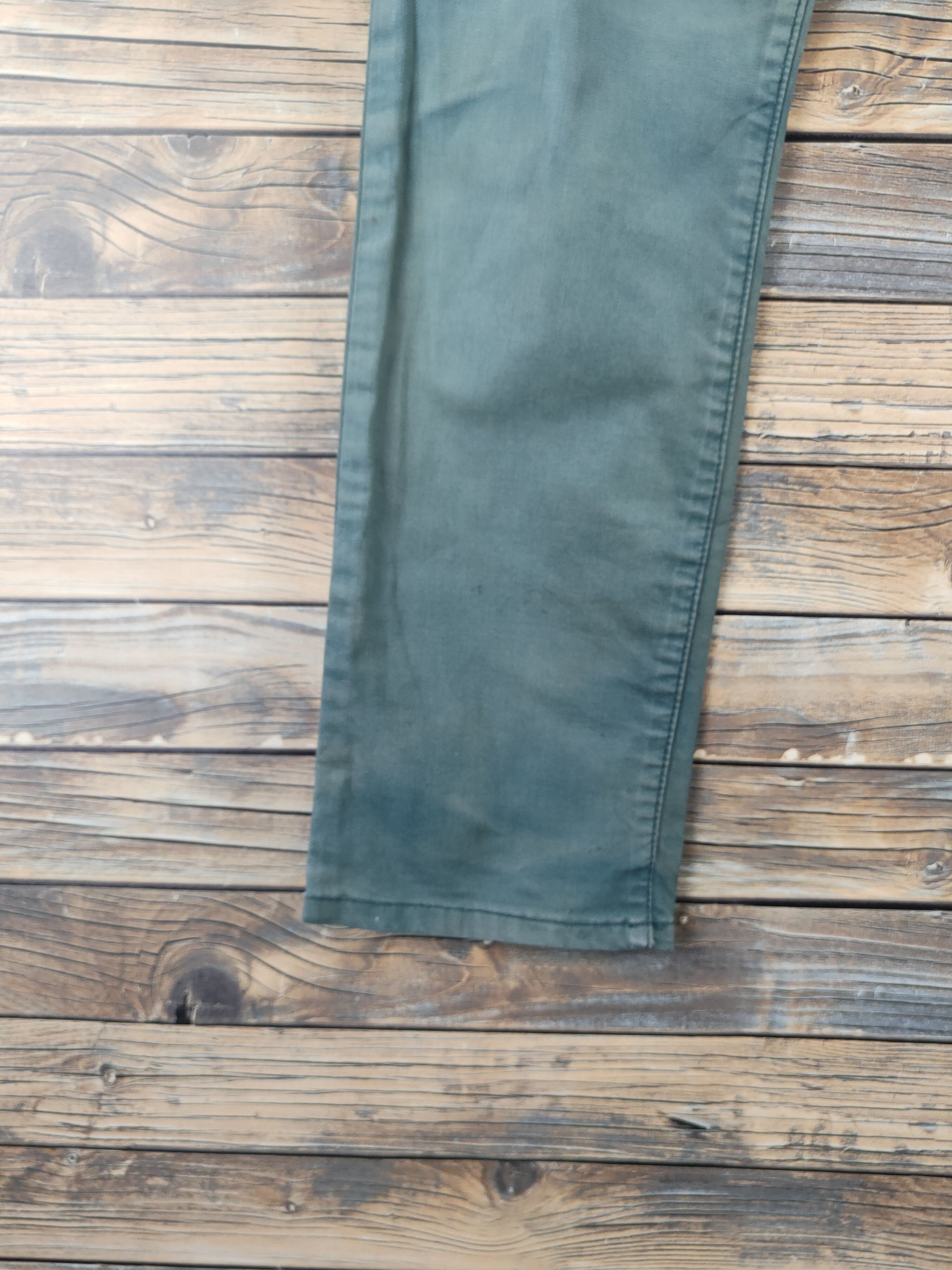 Japanese Brand DL Japanese Brand Green Multipocket Casual Pants #46-253T Size US 33 - 4 Thumbnail