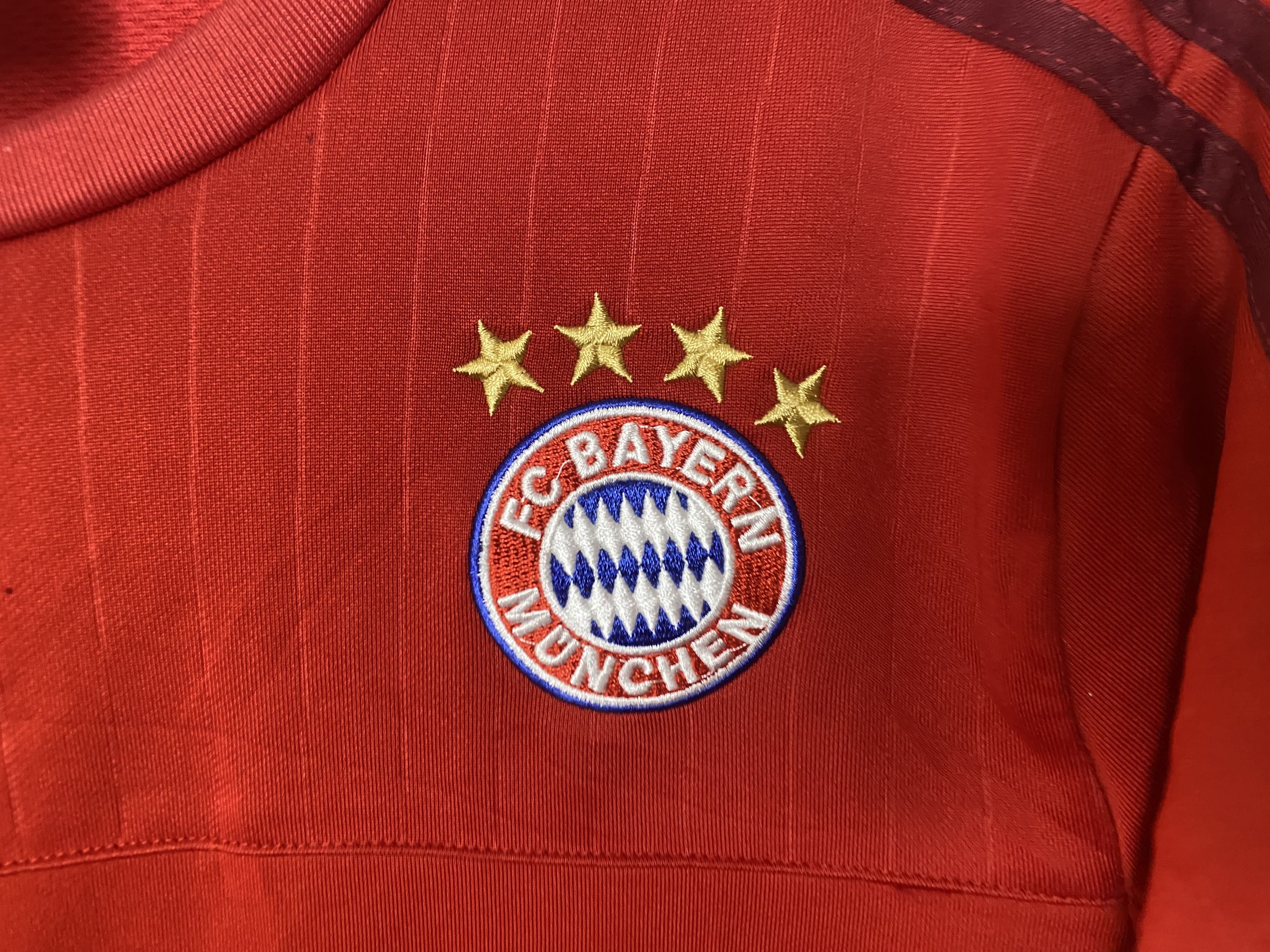 Adidas BAYERN MUNICH 2013-14 TRAINING FOOTBALL SHIRT SOCCER JERSEY Size US M / EU 48-50 / 2 - 4 Thumbnail