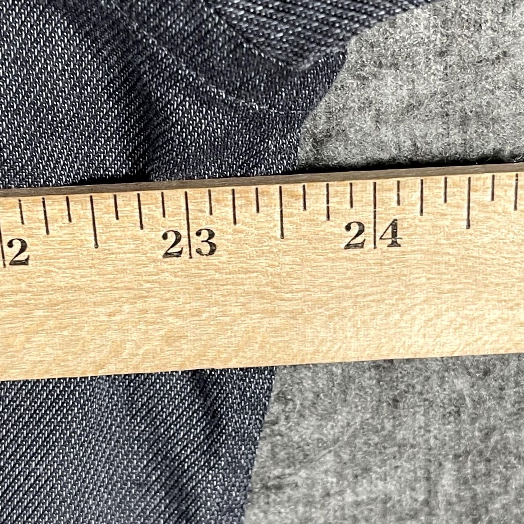 Vintage Cezani Shirt Mens 16.5 34/35 Gray Solid Cotton Button Down Long Sleeve Dress Shirt Mens Black Label Tailoring Size 46R - 6 Thumbnail
