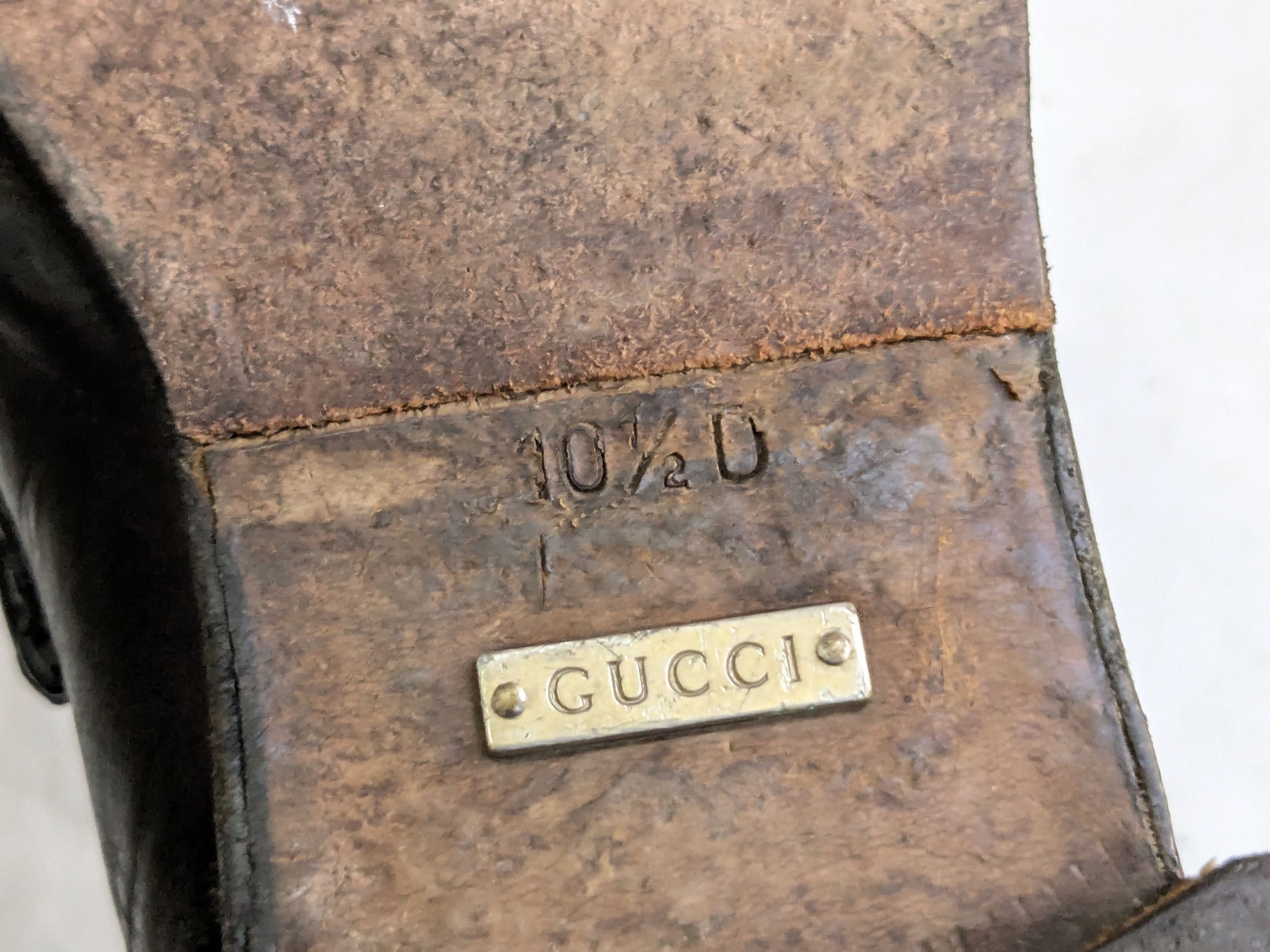 Gucci Gucci Horsebit Loafers Black Leather 10.5 Snaffle Mules Size US 10.5 / EU 43-44 - 16 Thumbnail