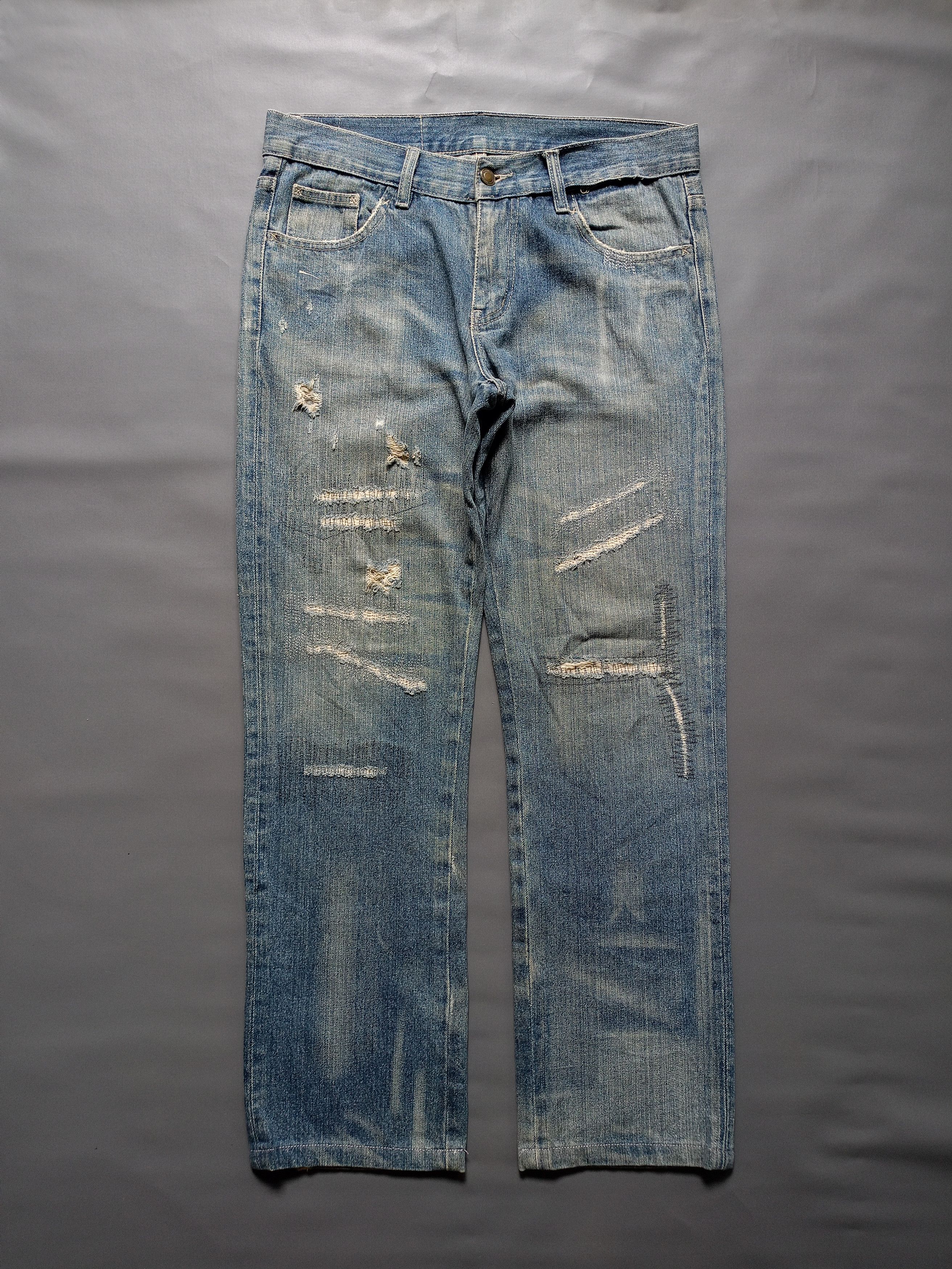 Neighborhood spnarrow savage ripper denim pants