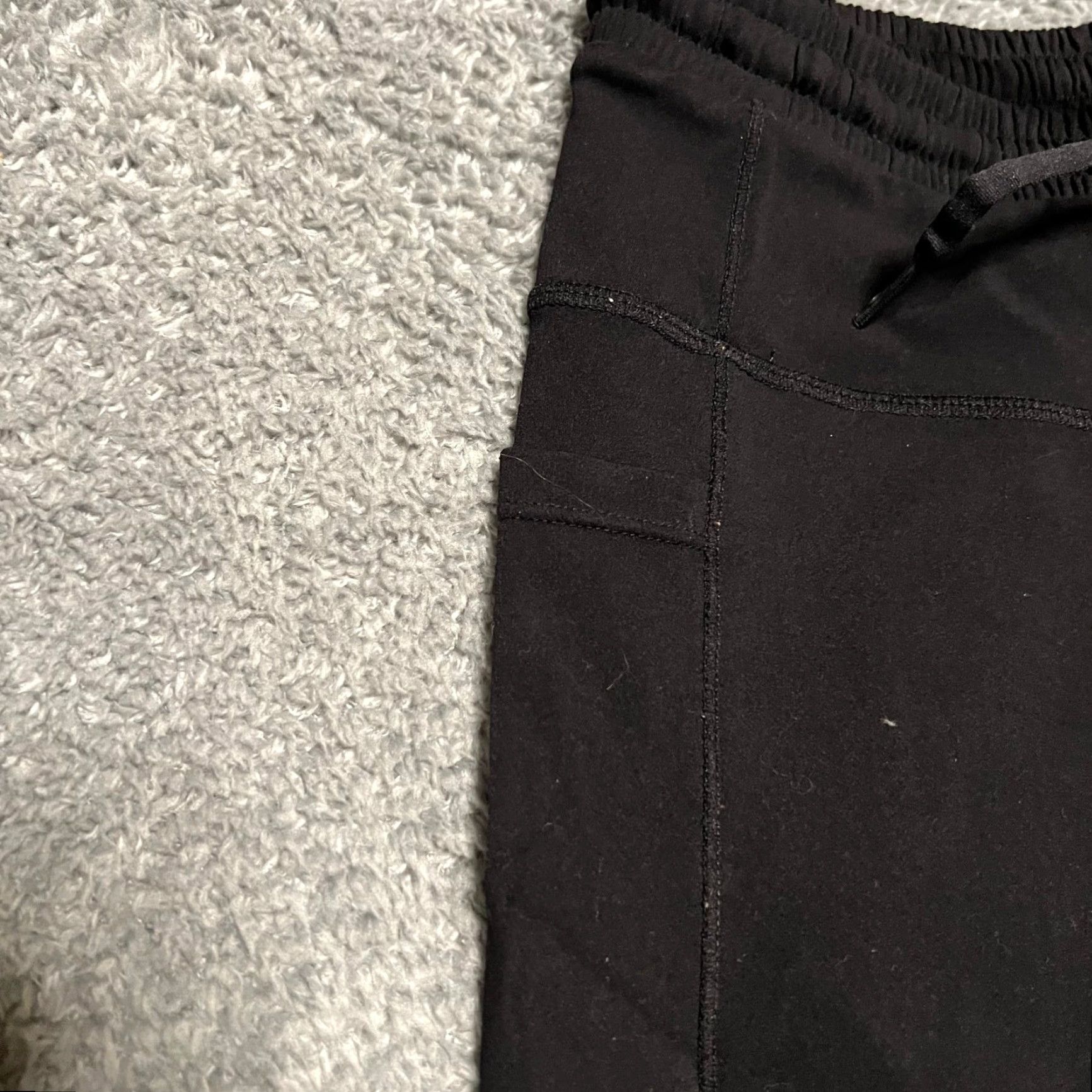 Vintage Zyia Active Pants Womens 6/8 Black Jogger Crop Performance Pocket Size 28" / US 6 / IT 42 - 3 Thumbnail