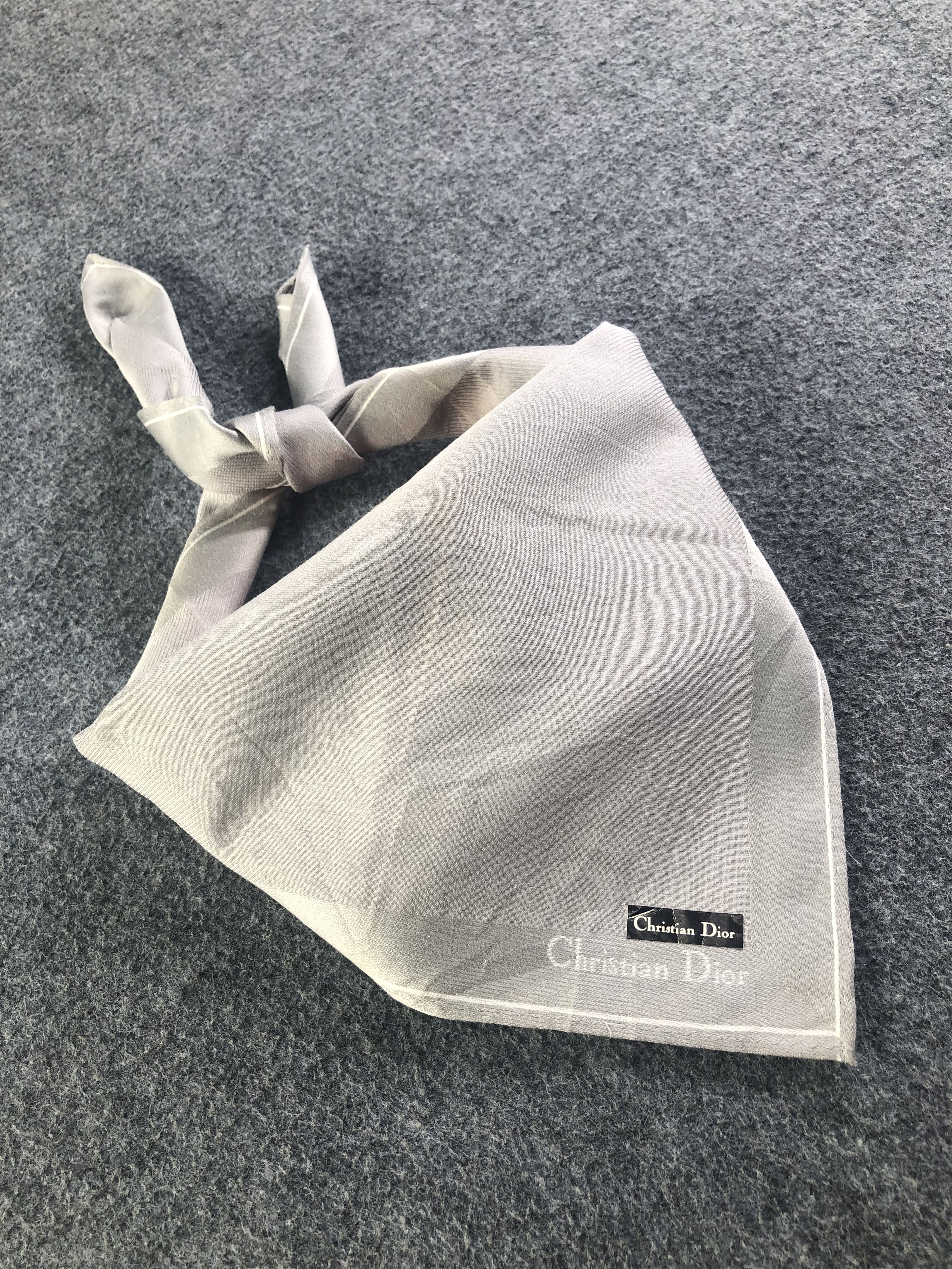 Christian Dior Monsieur Christian Dior Handkerchief / Bandana / Neckerchief Size ONE SIZE - 2 Thumbnail