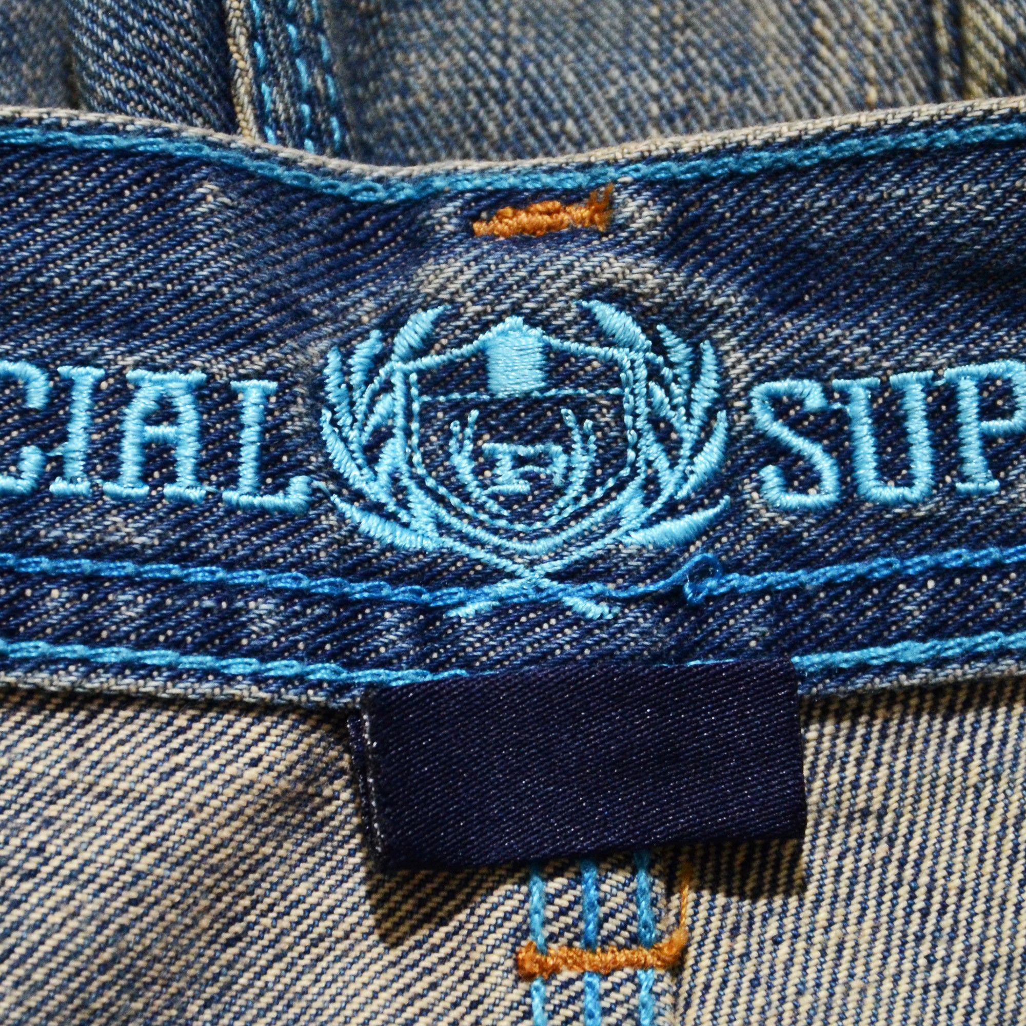 Phat Farm [Back Pocket Button Missing] Loose Fit 90s Hiphop Size US 34 / EU 50 - 4 Thumbnail