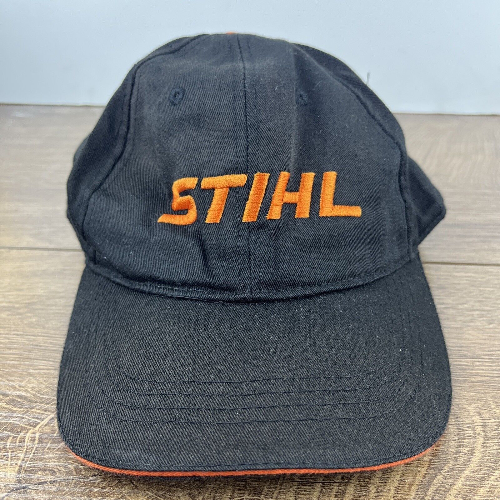 Other STIHL Hat Stihl Cap Black Hat Adjustable Adult Size Hat Cap Size ONE SIZE - 3 Thumbnail