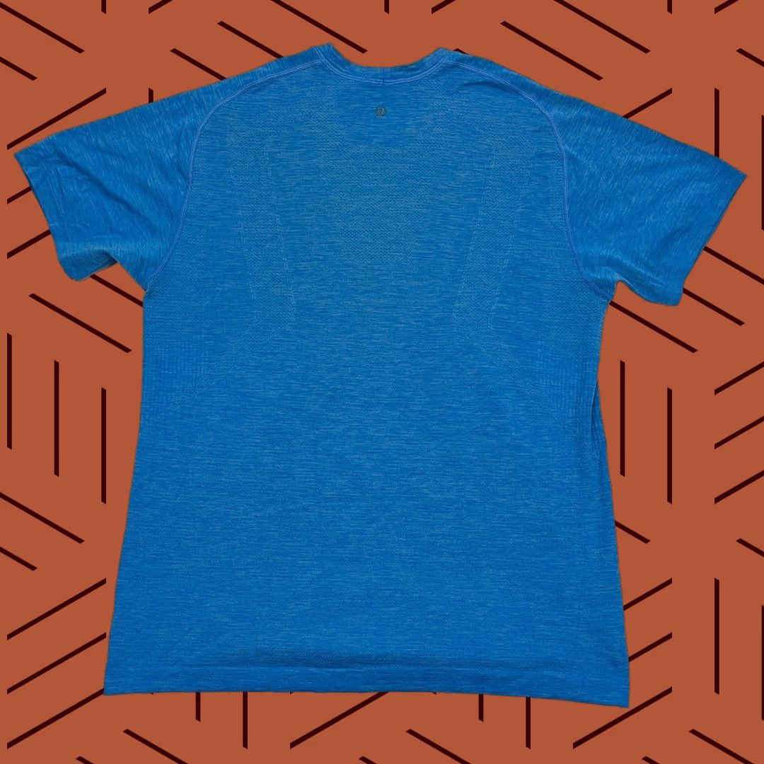 Lululemon Lululemon Metal Vent Tech Shirt Mens M Blue Active Performance Running Workout Size US M / EU 48-50 / 2 - 1 Thumbnail