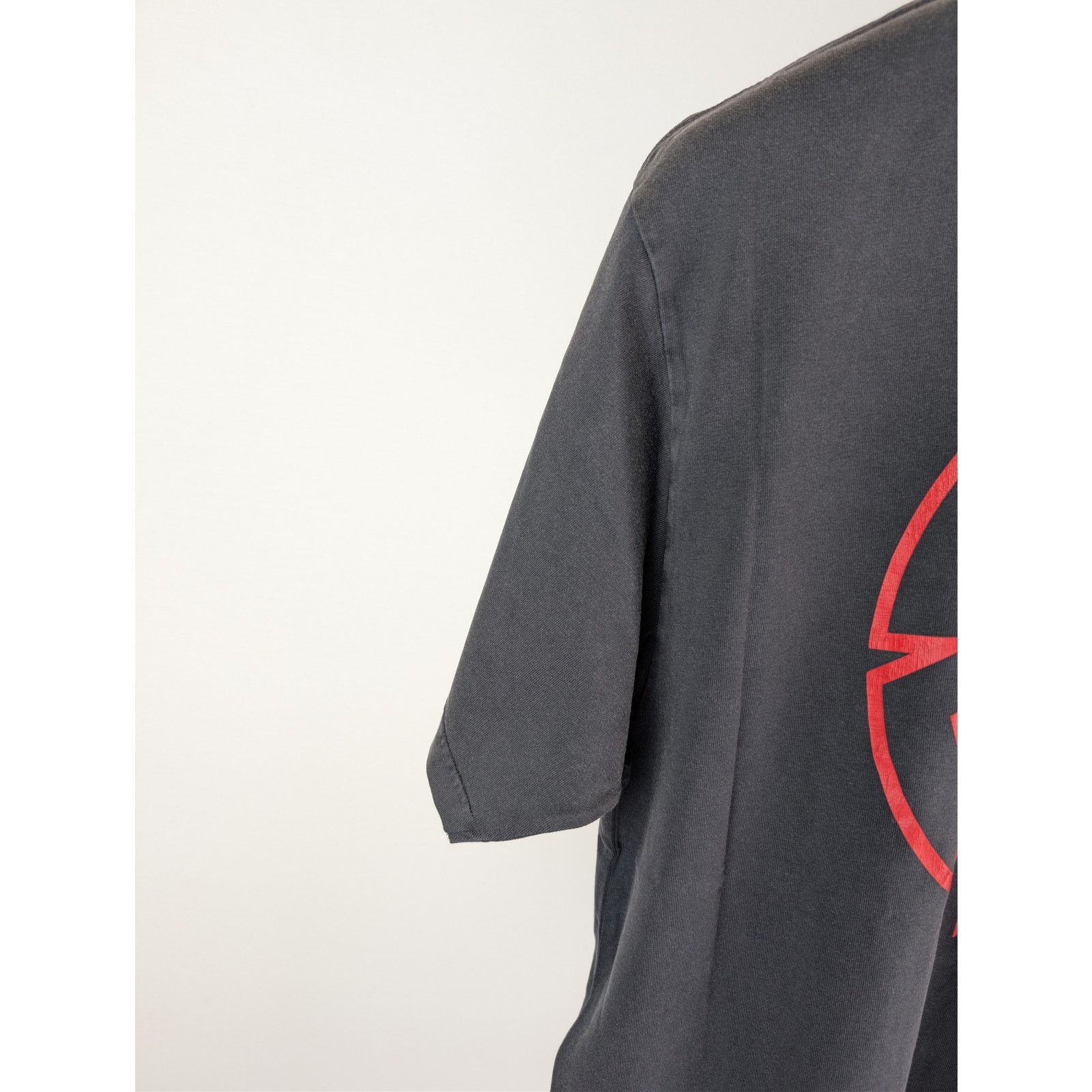 Balenciaga o1rshd1 Q:2 / Metal BB Vintage Jersey Medium Fit T-Shirt Size US M / EU 48-50 / 2 - 14 Thumbnail