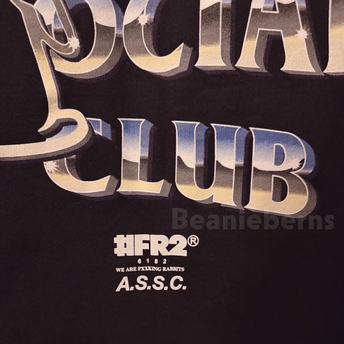 Anti Social Social Club NWT Anti Social Social Club x FR2 Magnetism Black Hoodie Size US L / EU 52-54 / 3 - 8 Thumbnail