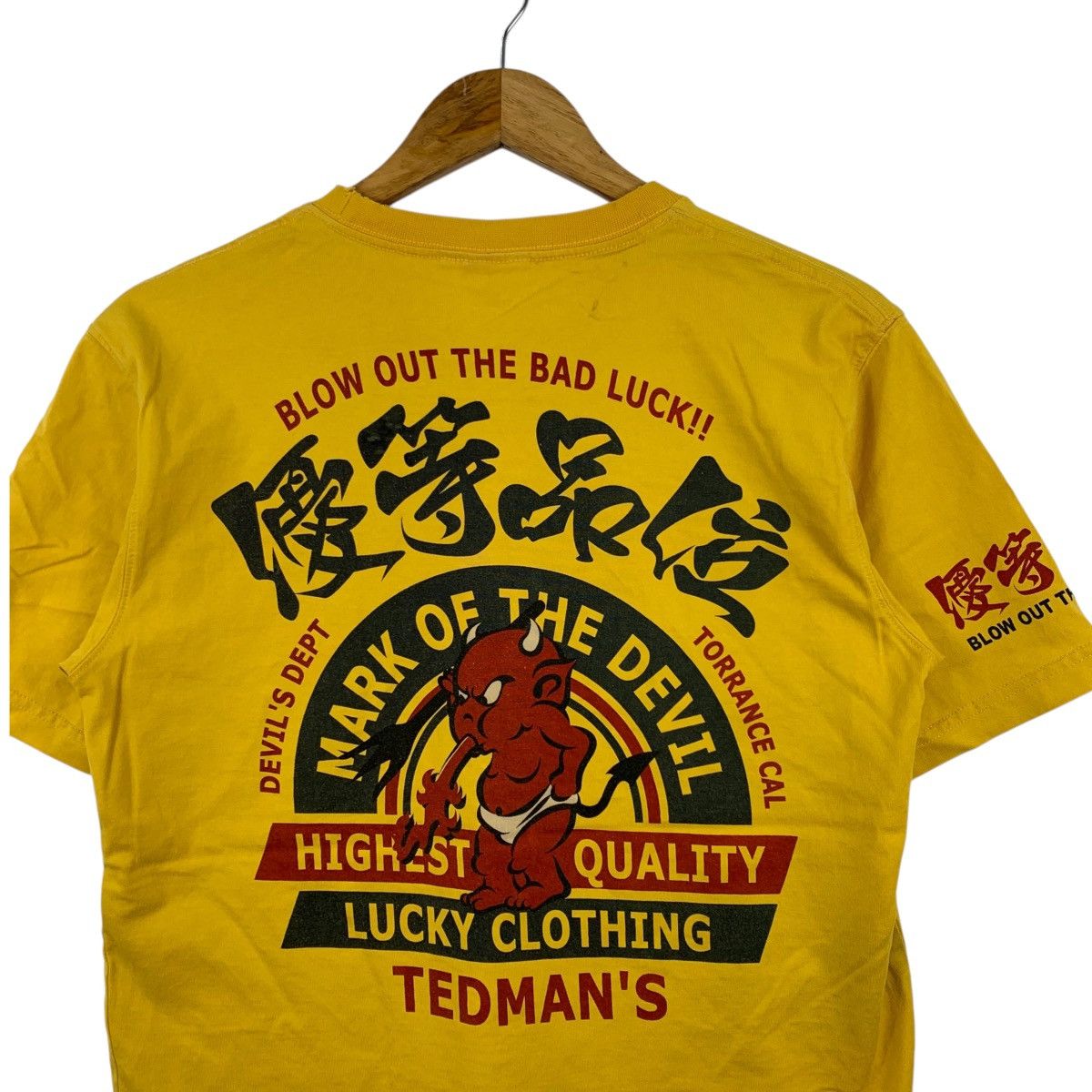 Japanese Brand × Tedman TEDMAN Ted Company RED DEVIL M.C. Japanese Brand Logo Shirt Size US S / EU 44-46 / 1 - 4 Thumbnail