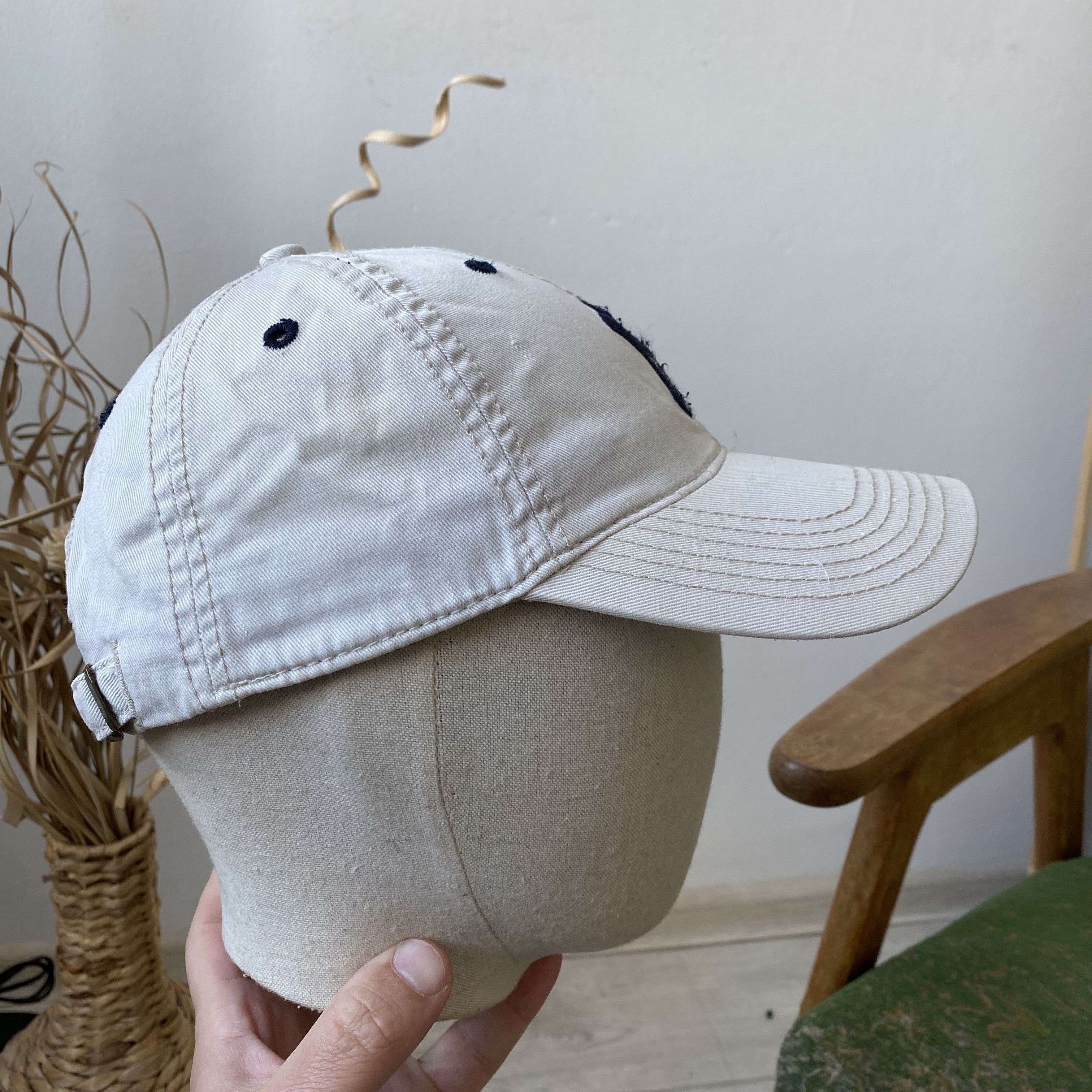 New York Yankees ⚾️ Vintage 90s New York Yankees cap Dad hat Major league Size ONE SIZE - 2 Thumbnail