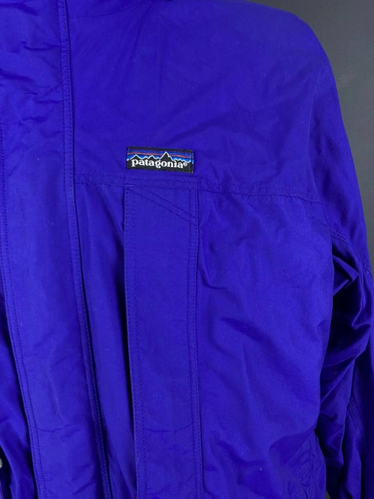 Patagonia Patagonia Blue Vintage Rare Sport Windbreaker Jacket Size L Size L / US 10 / IT 46 - 7 Thumbnail