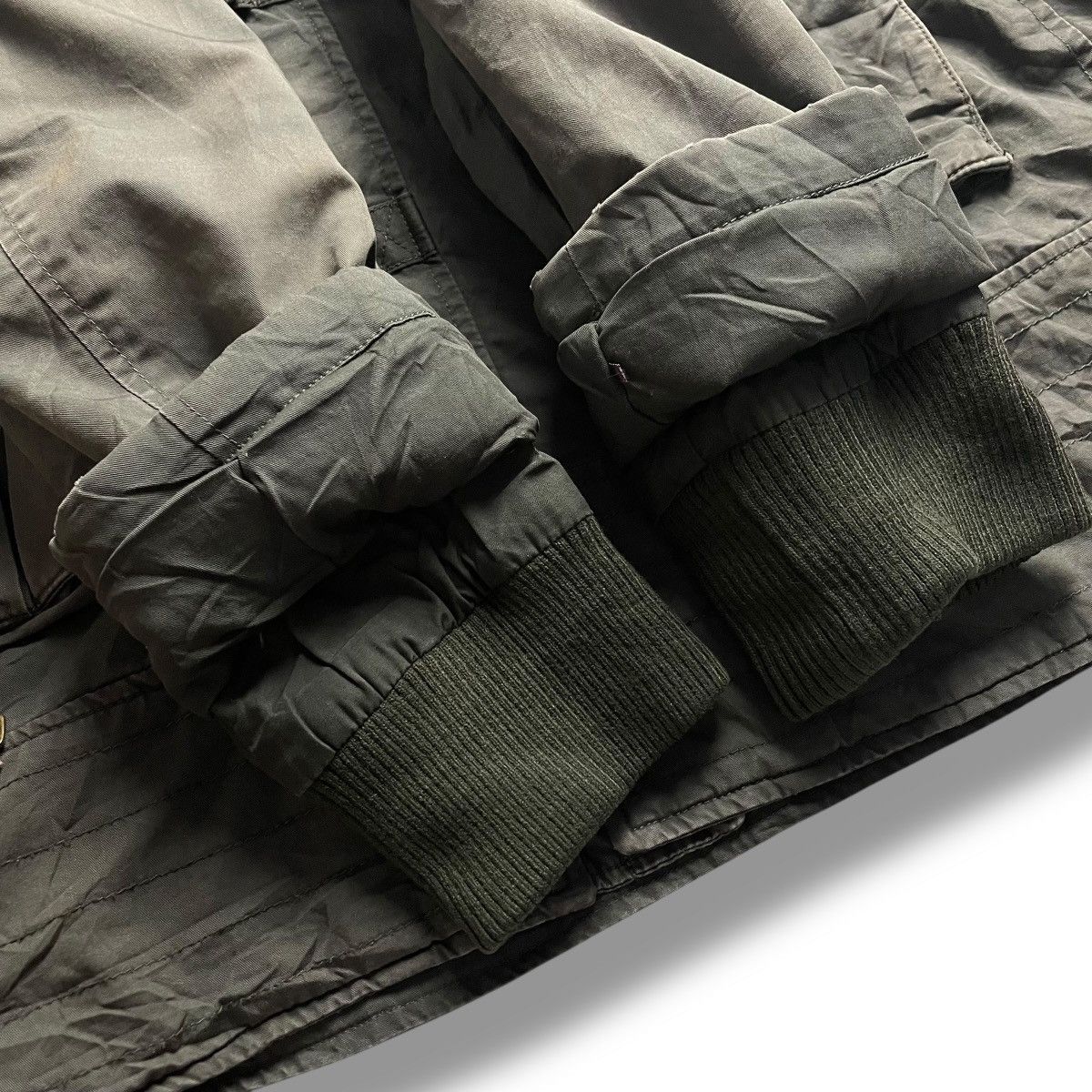 14th Addiction × Japanese Brand × Le Grande Bleu (L.G.B.) 🇯🇵 APAISER MULTIPOCKET BONDAGE PARKA JACKET Size US L / EU 52-54 / 3 - 13 Thumbnail