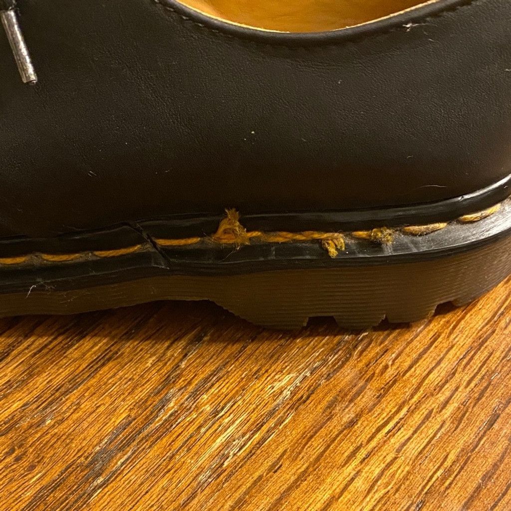 Dr. Martens Dr. Martens 3 eye black low tops Vintage UK Size 6 Size US 6 / EU 39 - 10 Thumbnail