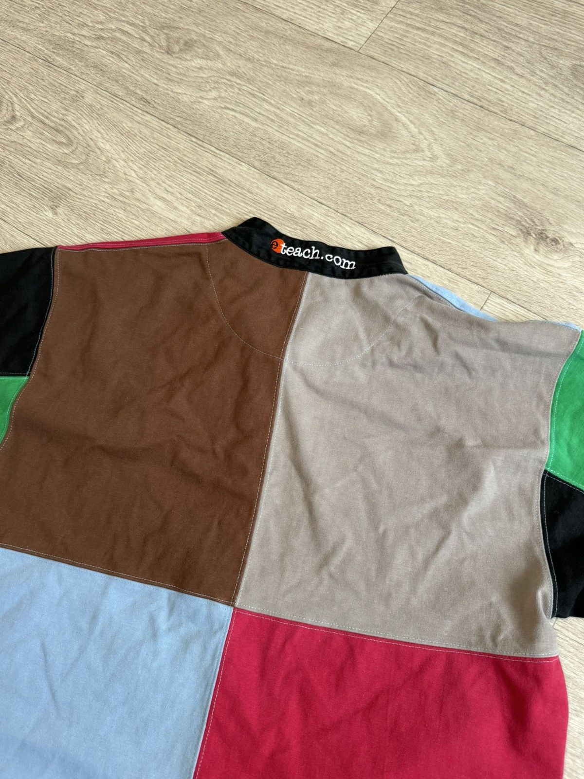 Canterbury of New Zealand 🔷Vintage Rugby Shirt KooGa Harlequins🔷 Size US M / EU 48-50 / 2 - 6 Thumbnail