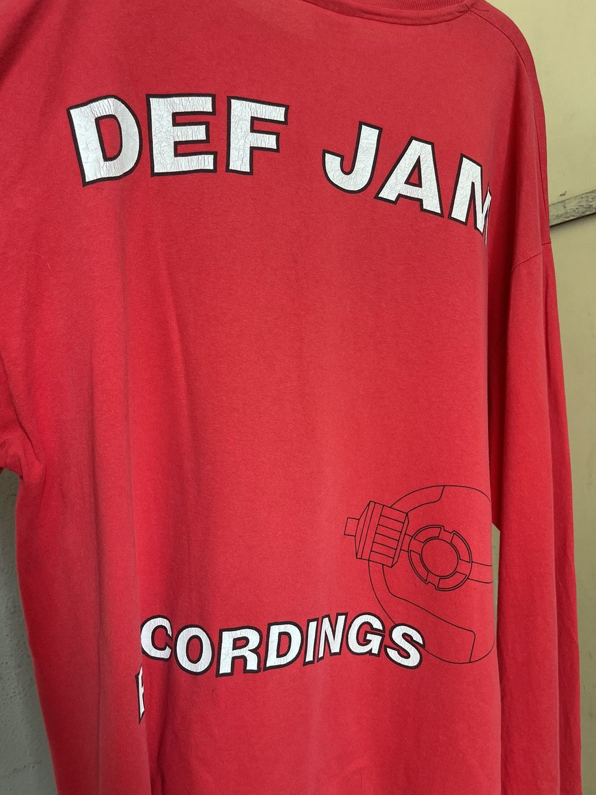 Vintage Vintage Def Jam Recordings Promo Longsleeve Size US XXL / EU 58 / 5 - 6 Thumbnail