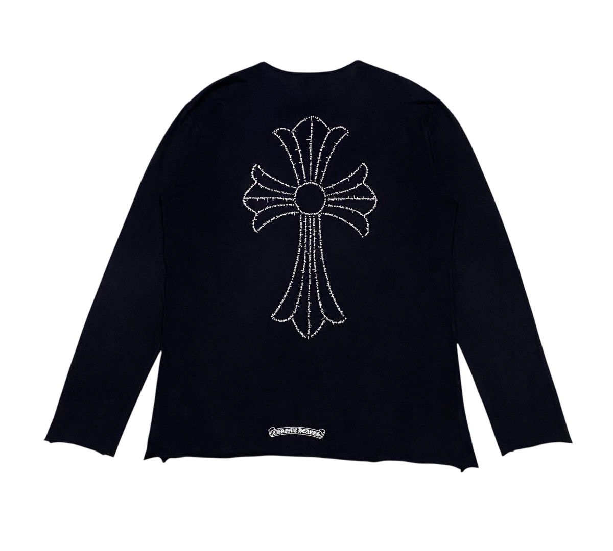 Chrome Hearts Chrome Hearts Poem Paper Thin Long Sleeve Shirt Size US S / EU 44-46 / 1 - 3 Thumbnail