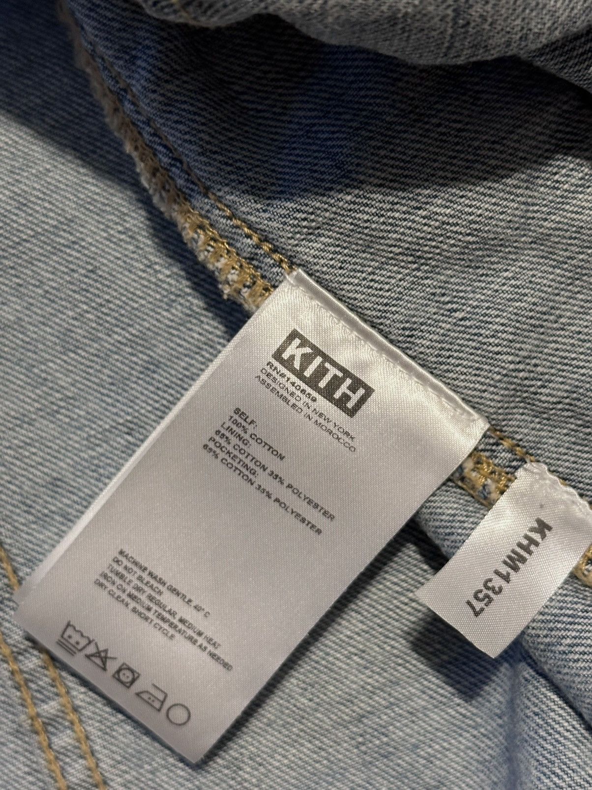 Kith Laight Denim Jacket Summit - FW 2021