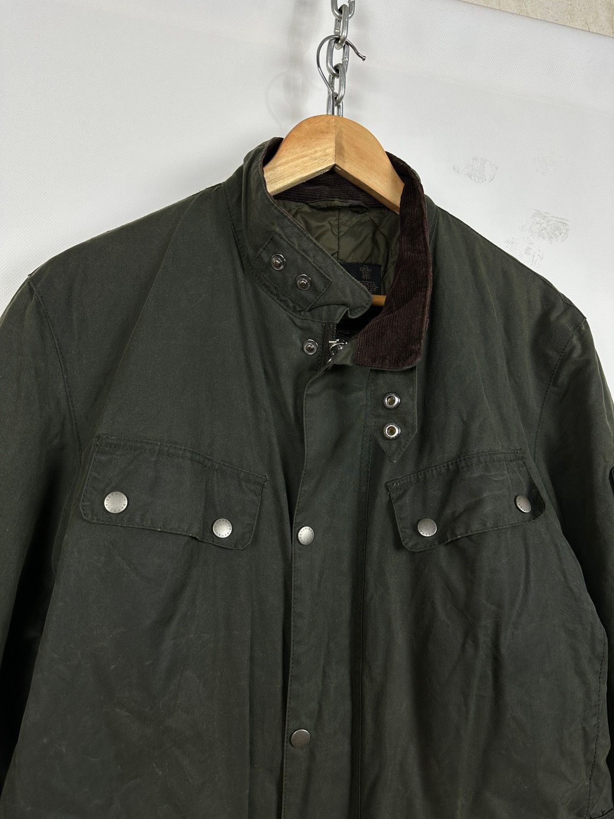 Barbour Barbour International Motorcycle Duke Waxed Jacket Size US L / EU 52-54 / 3 - 10 Thumbnail