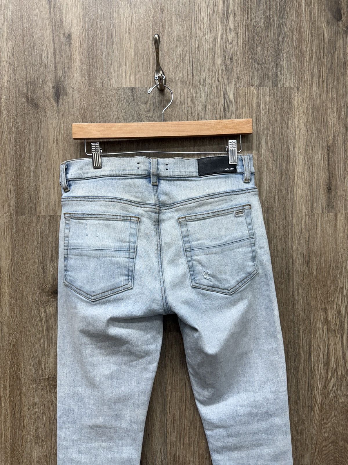 Amiri Amiri MX1 Denim baby Blue Patch Size US 30 / EU 46 - 6 Thumbnail