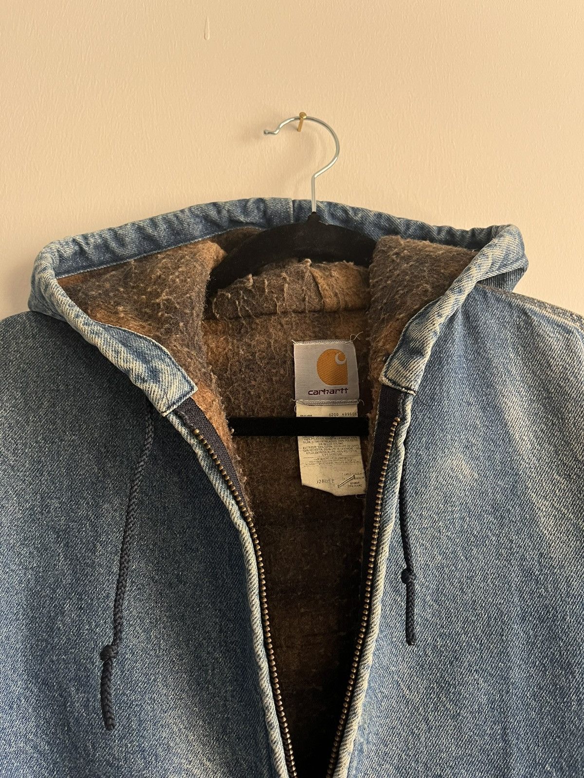 Carhartt Vintage 90’s 🇺🇸 Blanket-Lined Carhartt Jean Jacket Size US L / EU 52-54 / 3 - 4 Thumbnail