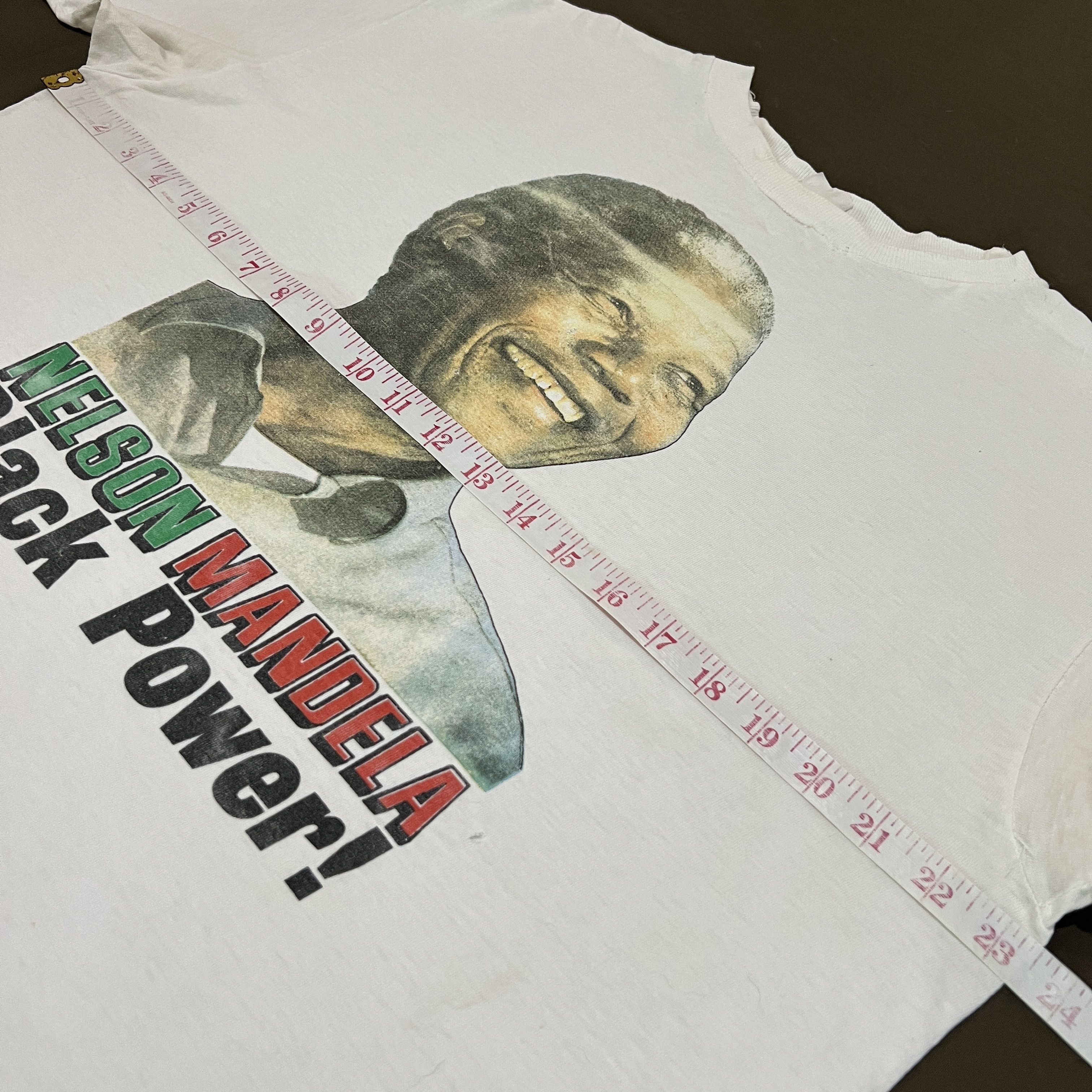 Vintage Vintage 90s Nelson Mandela Black History Promo Tee XL Size US XL / EU 56 / 4 - 17 Thumbnail