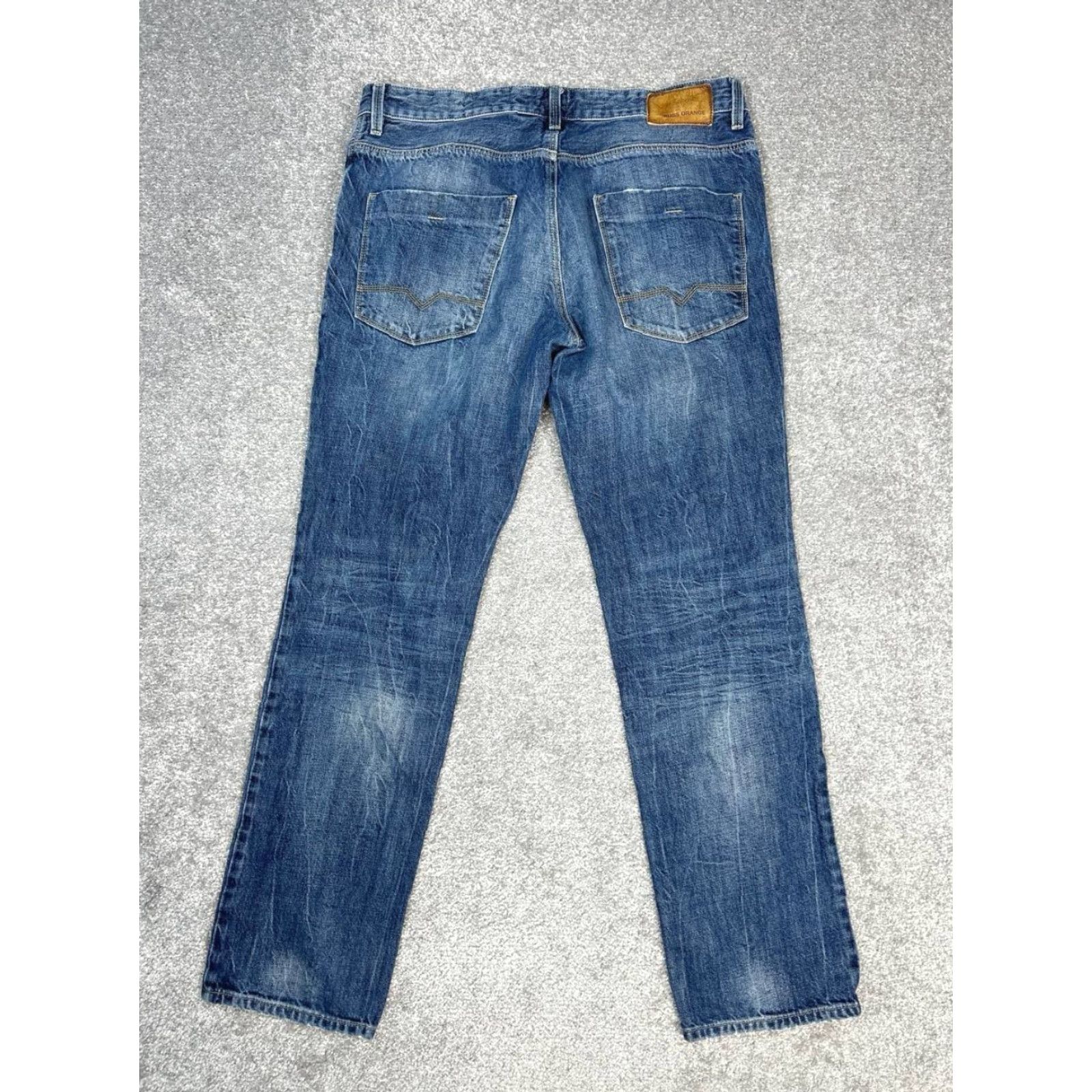 Hugo Boss Hugo Boss Orange 63 Slim Fit Jeans Mens 36 Blue Denim Cotton Straight Leg 33x31 Jeans City Preppy Mens Slim Urban Classic Shirt Size US 36 / EU 52 - 2 Thumbnail