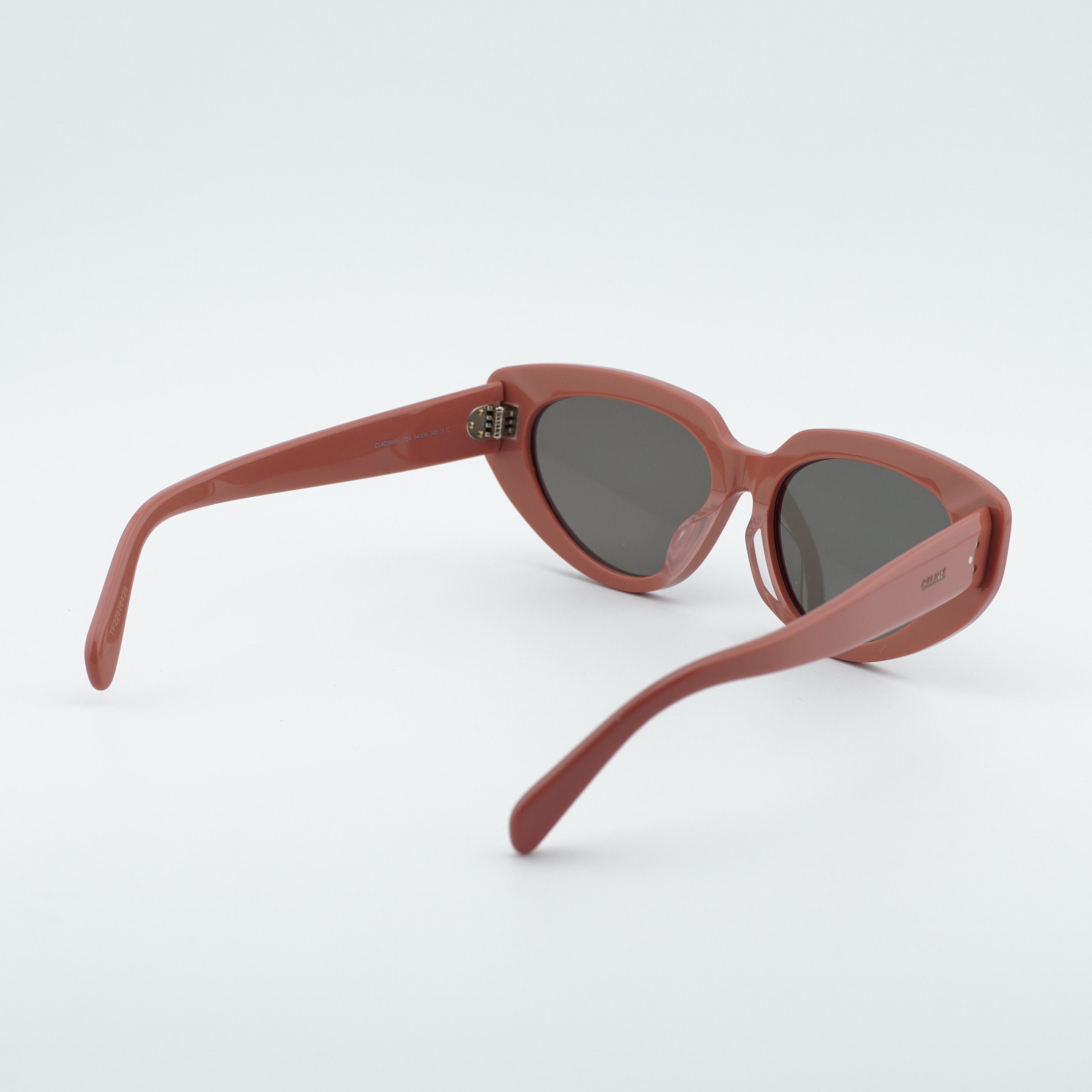 Celine Celine CL40286F 72A Sunglasses Pink Cat Eye Frame Size ONE SIZE - 6 Thumbnail