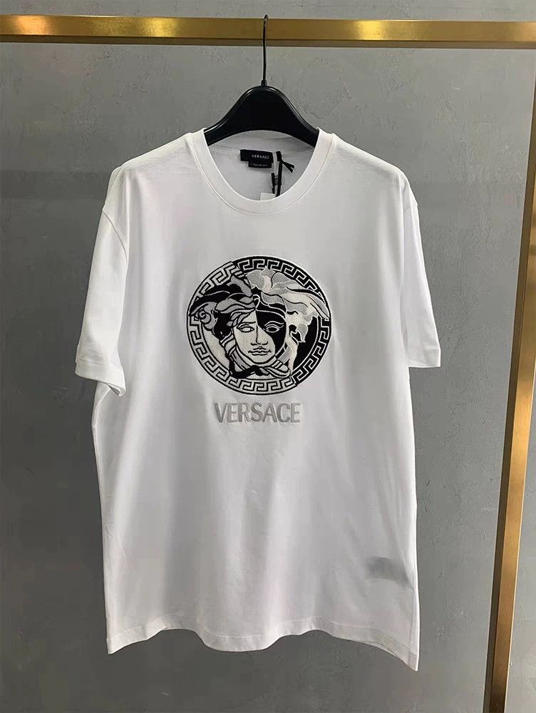 Versace Versace Medusa embroidered short-sleeved T-shirt Size US XS / EU 42 / 0 - 7 Thumbnail