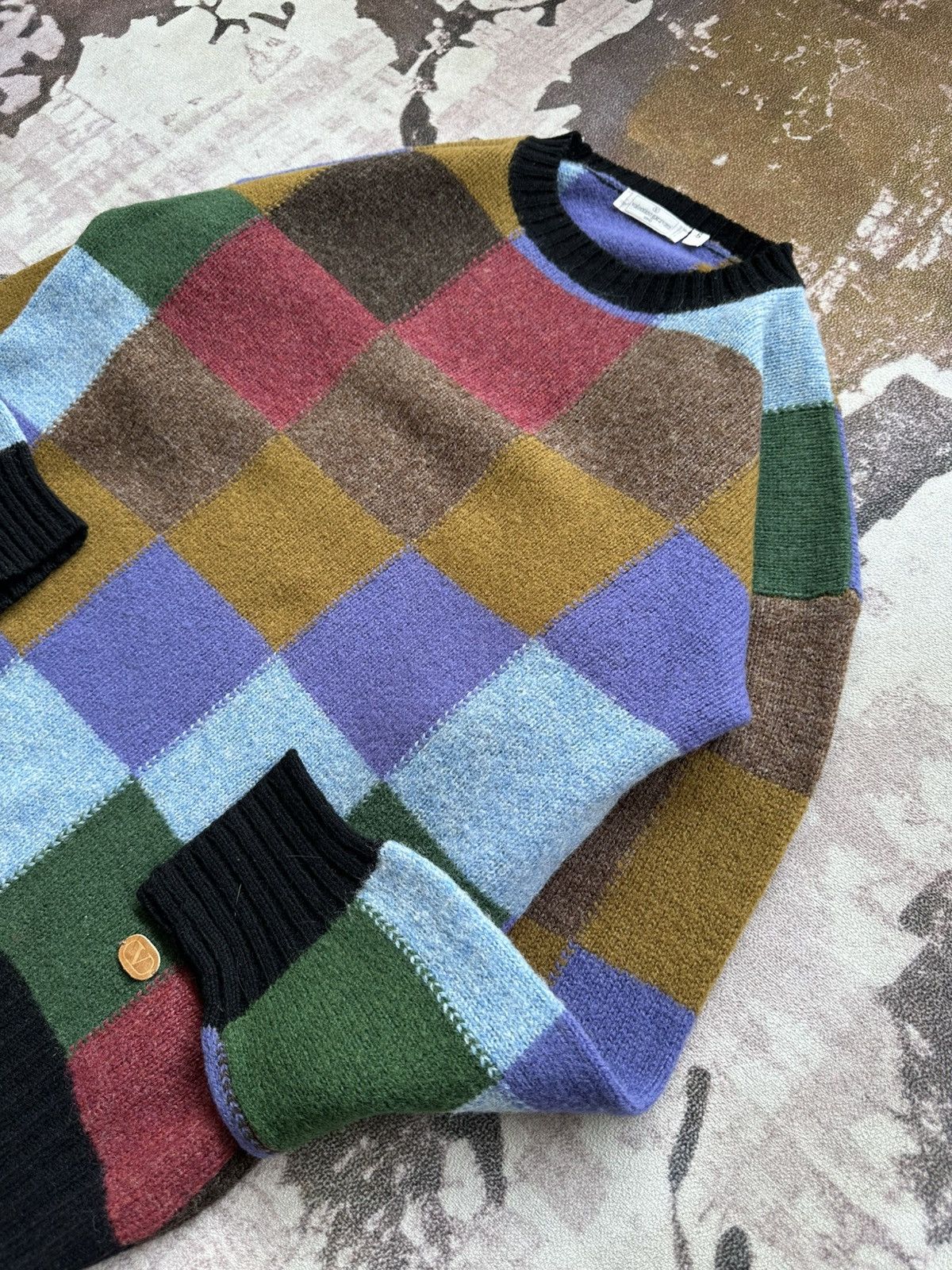 Valentino 80’s Valentino Garavani Uomo wool mohair knit jumper Size US M / EU 48-50 / 2 - 5 Thumbnail