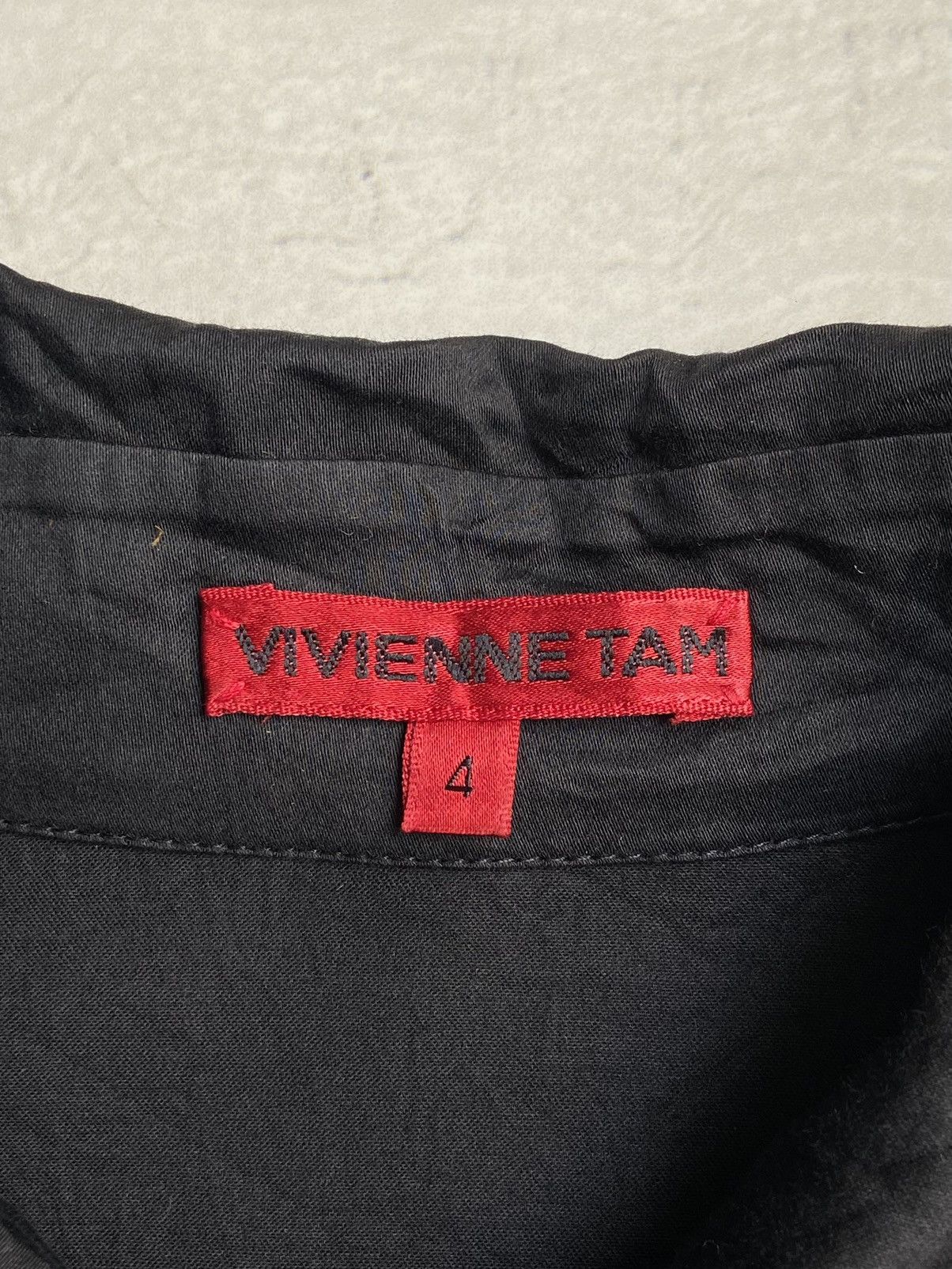 Vivienne Tam VIVIENNE TAM Black Shirt Size XS / US 0-2 / IT 36-38 - 12 Thumbnail