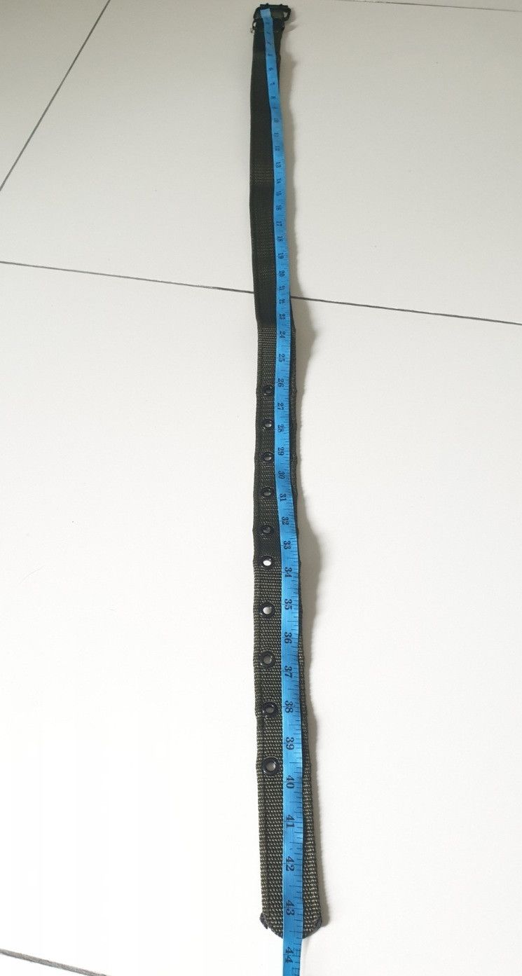Japanese Brand 💥Unnamed green military Japanese style streetwear belt Size ONE SIZE - 3 Thumbnail
