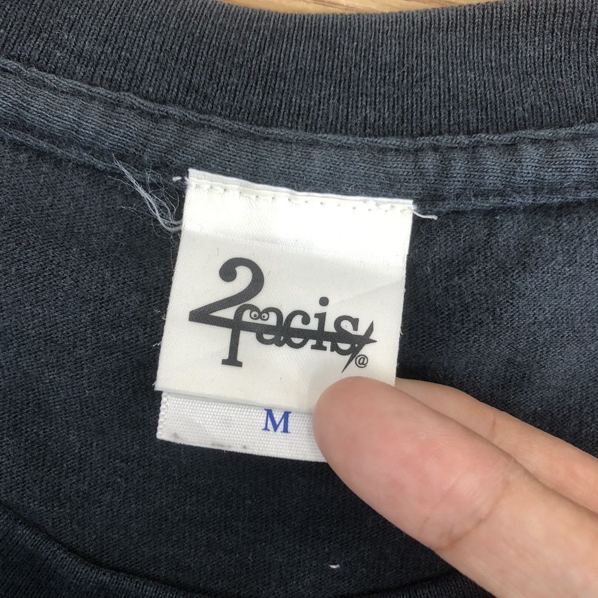 Vintage 2FACIS JAPAN YOUNG LAB Smiley Sun Collection Tee Shirt Top Size US M / EU 48-50 / 2 - 5 Thumbnail