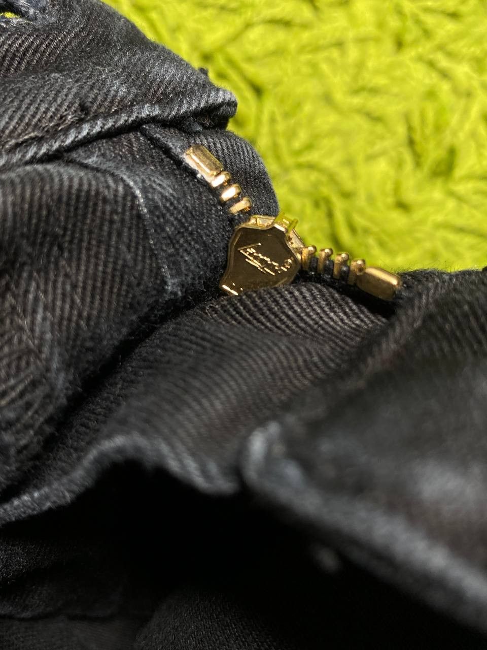 Gucci Gucci Pocket Logo GG Black Denim Jeans Vintage Y2K Women Size 28" / US 6 / IT 42 - 11 Thumbnail